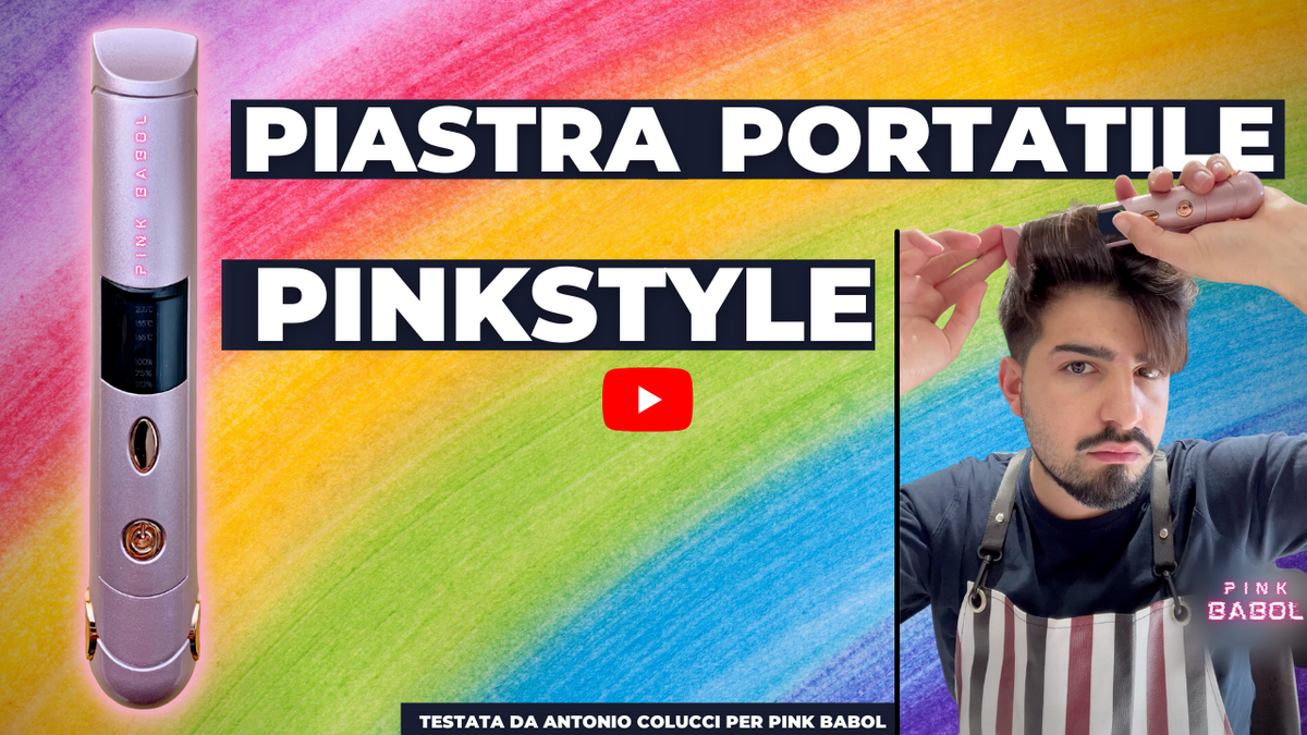 Piastra Portatile PinkStyle testata da ColucciHairStylist