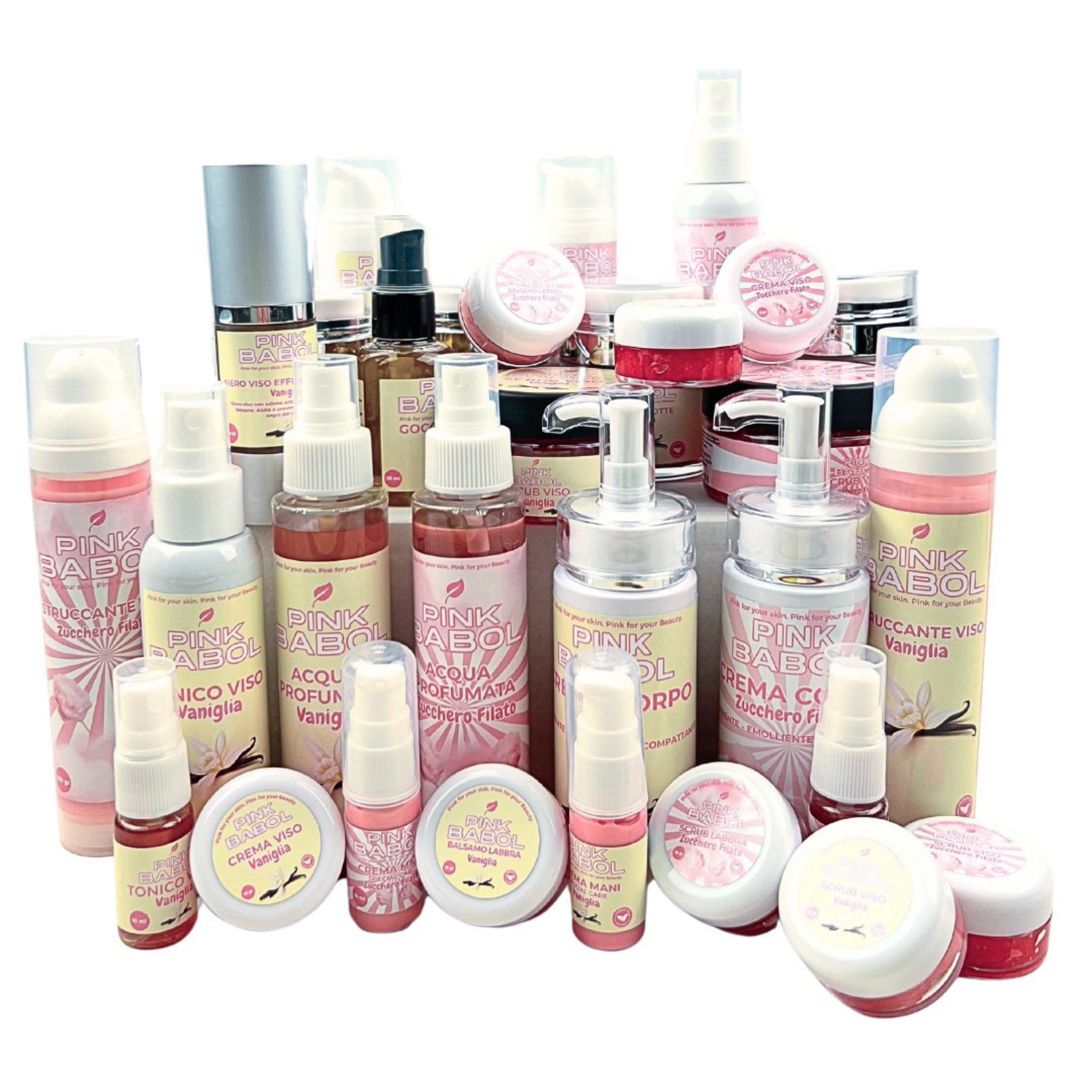 Skin care di Pink Babol. Prodotti di cosmesi