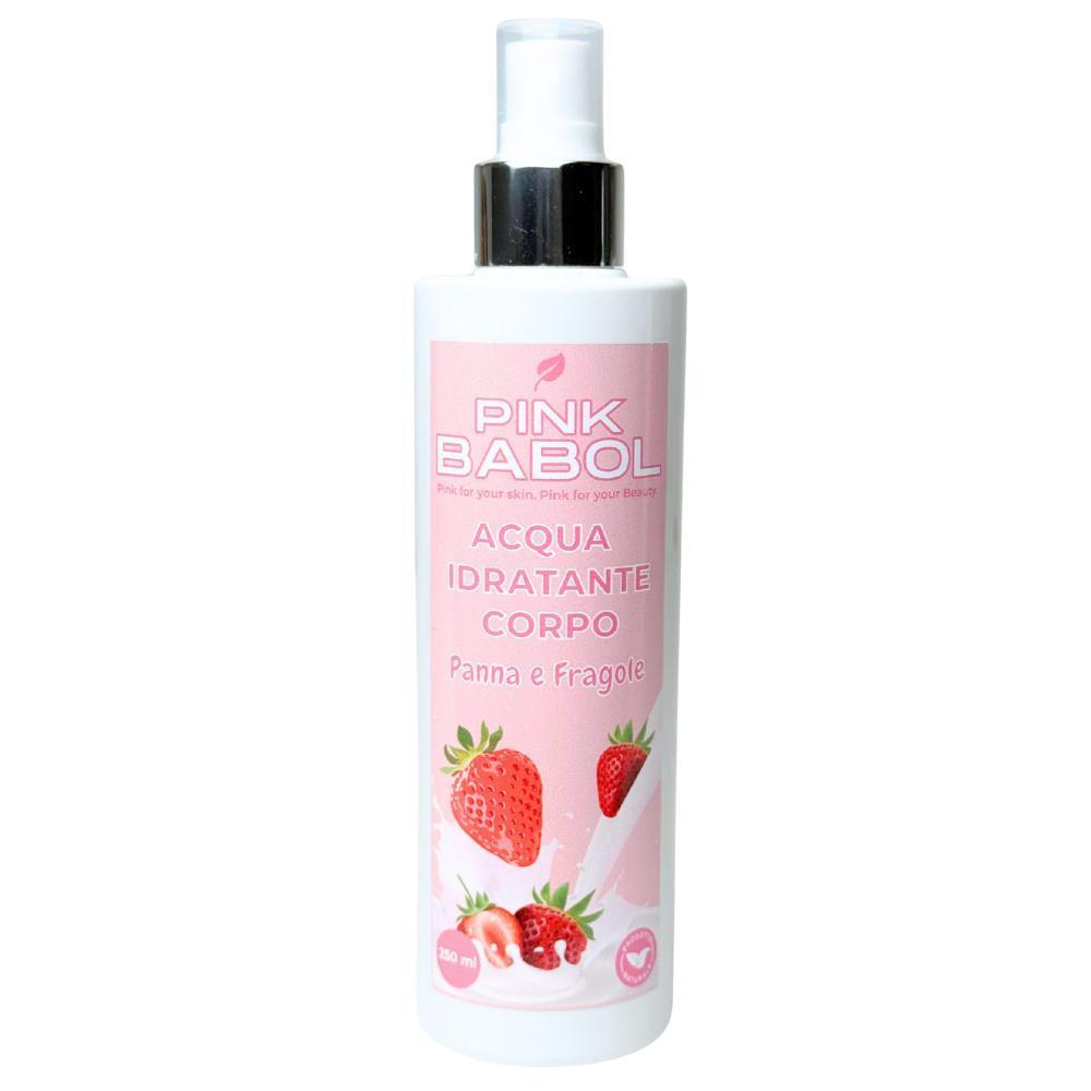 Acqua Idratante Corpo con Aloe Vera e Glicerina Vegetale - Extra Pack 250ml-Pink Babol