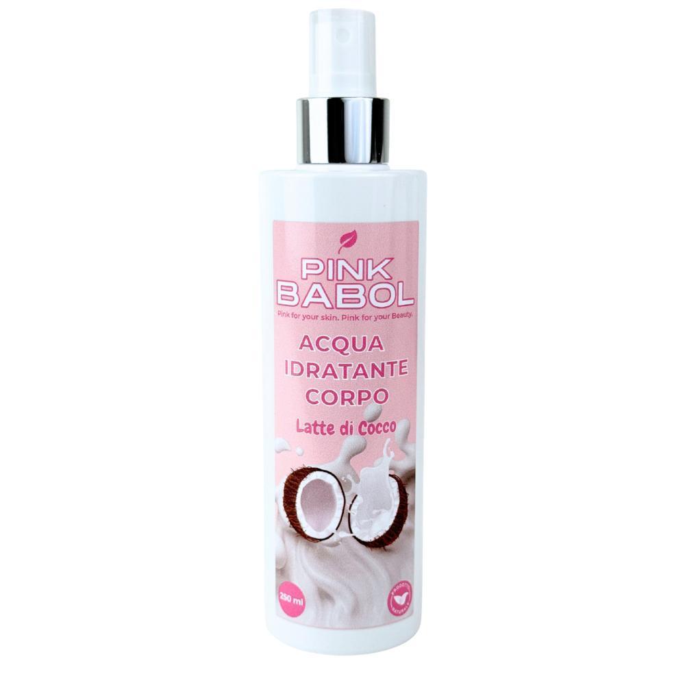 Acqua Idratante Corpo con Aloe Vera e Glicerina Vegetale - Extra Pack 250ml-Pink Babol