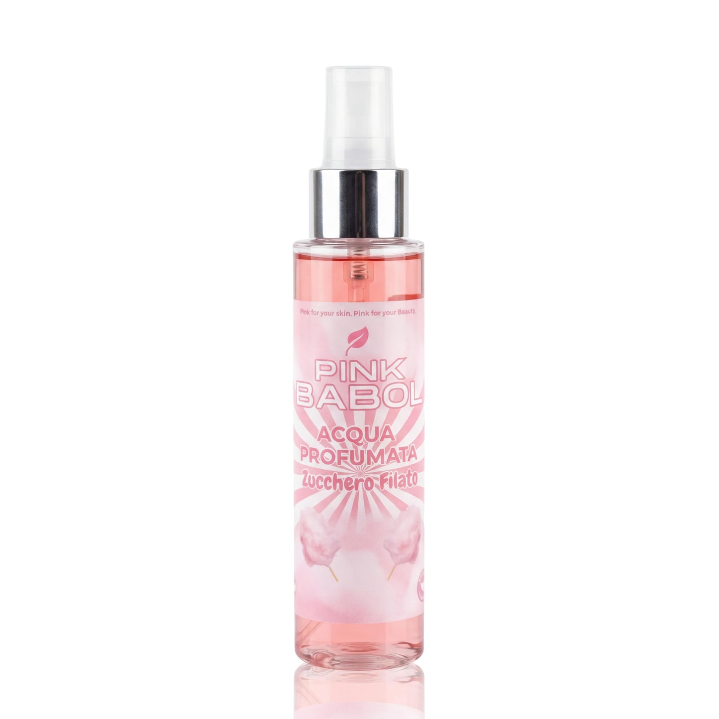 Acqua Profumata Viso e Corpo con Acqua di Hamamelis-Pink Babol