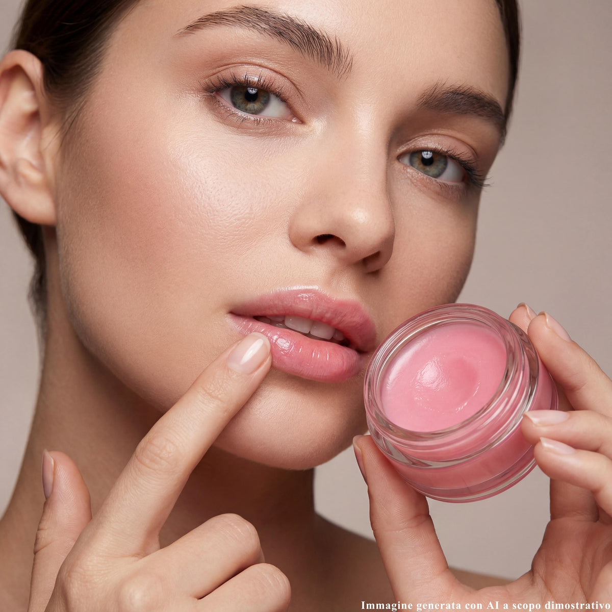 Balsamo Labbra con Olio di Mandorle Dolci, Soia, Burro di Karité, Illipé e Kokum – Idratazione Intensa e Protezione Duratura-Pink Babol