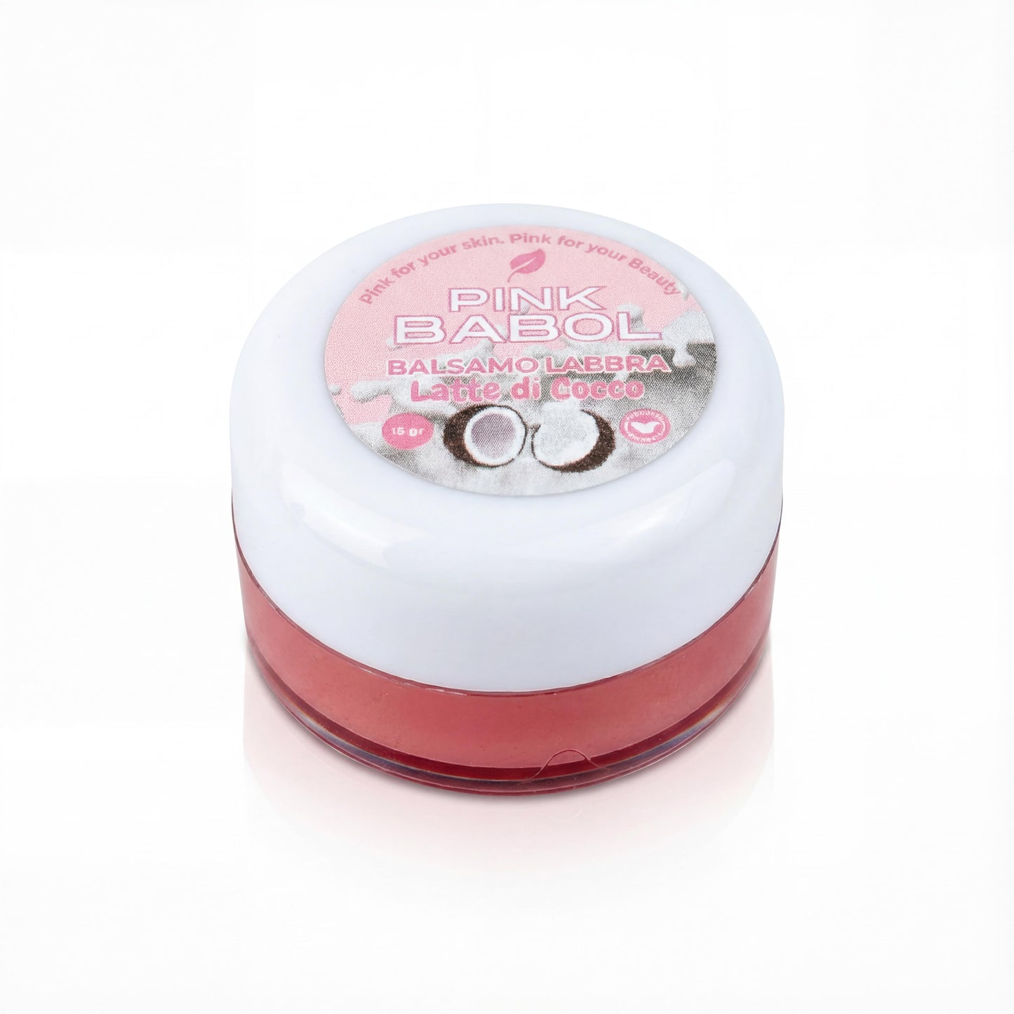 Balsamo Labbra con Olio di Mandorle Dolci, Soia e Burro di Karité – Idratazione Intensa e Protezione Duratura-Pink Babol