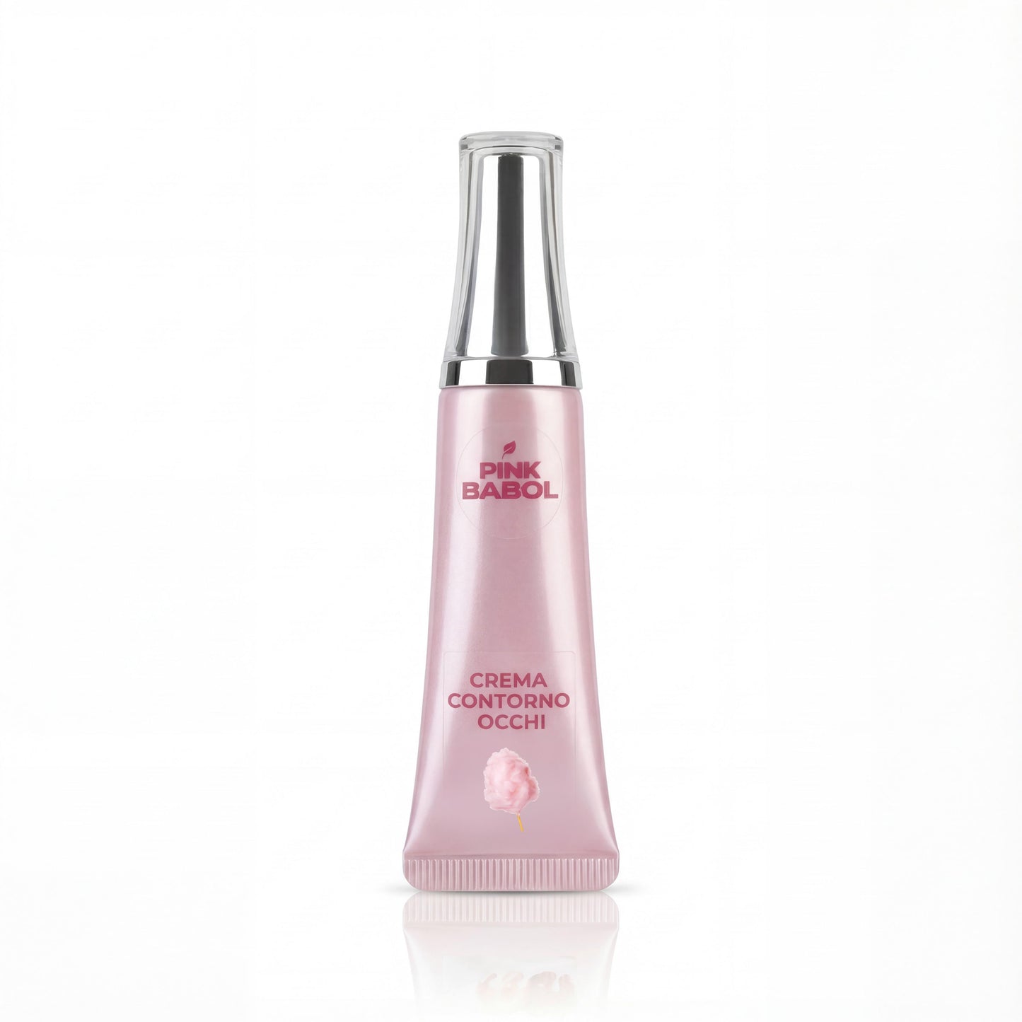 Crema Contorno Occhi con Olio di Cocco, Ceramide NP, Olivello Spinoso, Vitamina E e Olio di Girasole – Illuminante e Idratante-Pink Babol