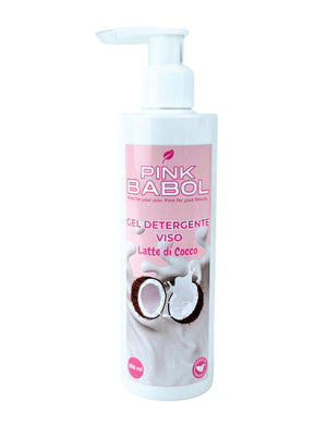 Gel Detergente Viso con Proteine d’Avena, Glicerina & Vitamina E – Deterge, Purifica, Idrata e Lenisce-Pink Babol