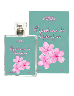 Giardino di Jasmine Extrait de Parfum - Gelsomino, Ambra Grigia, Legno di Cedro, Zafferano UNISEX-Pink Babol
