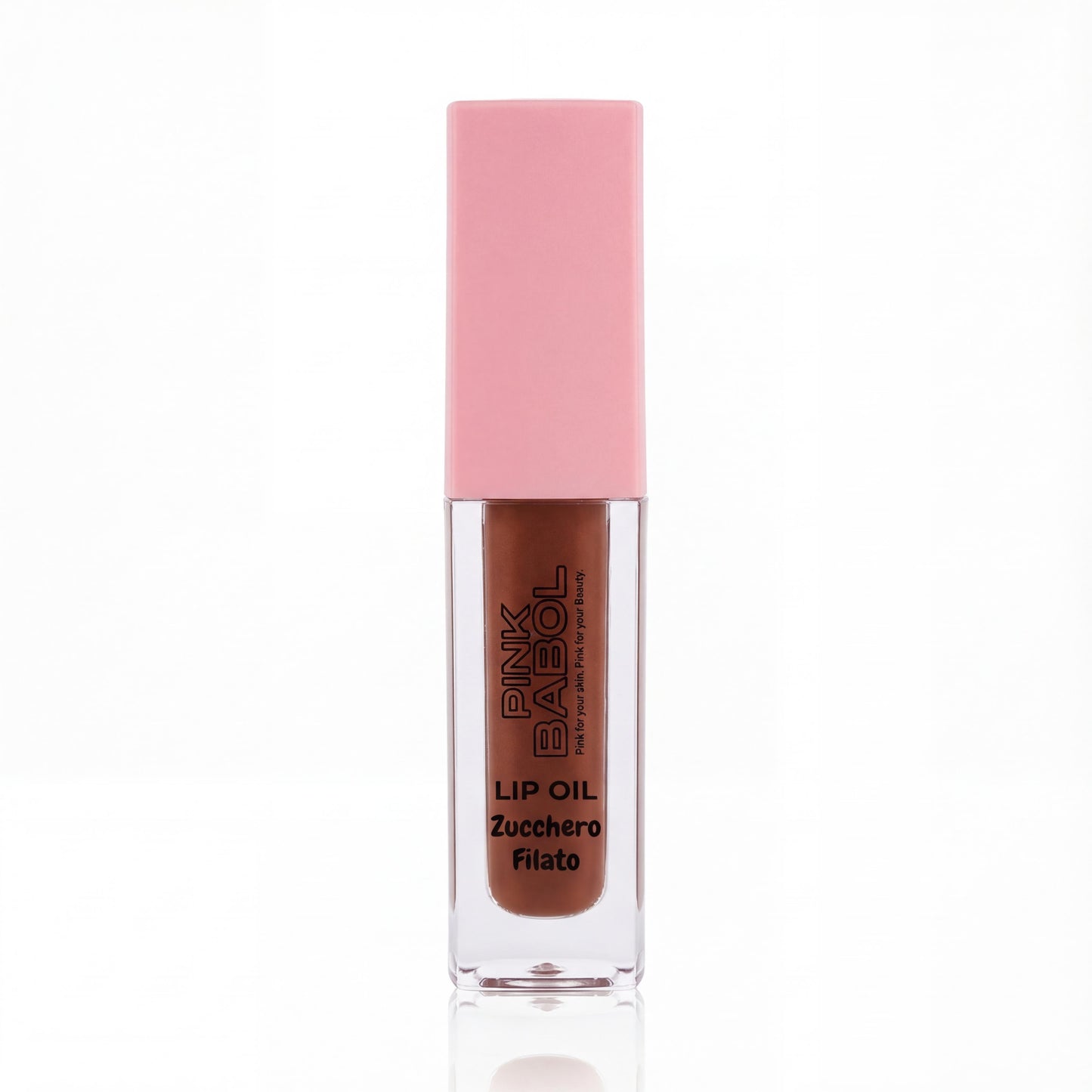 Lip Oil Effetto Plumping con Peperoncino Rosso e Olio di Ricino – Idrata, Rimpolpa e Illumina le tue Labbra-Pink Babol