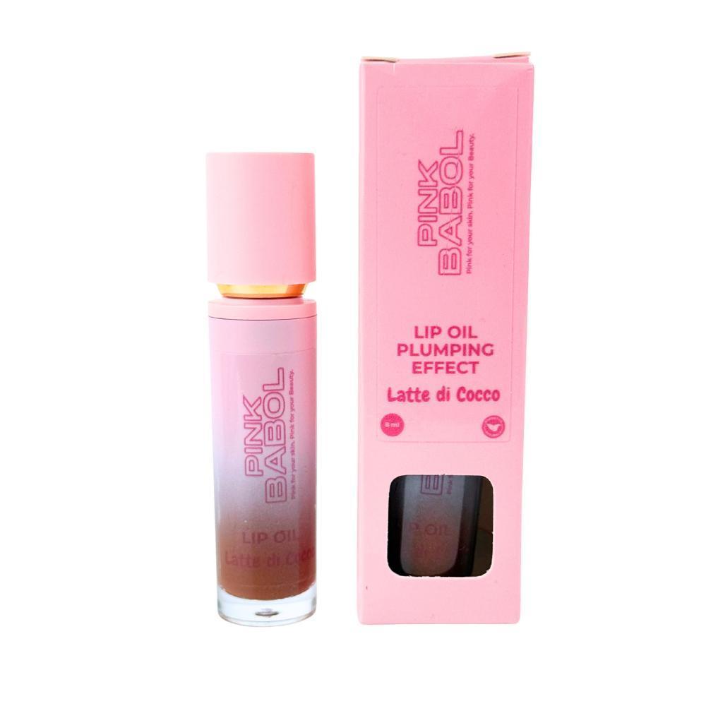 Lip Oil Effetto Plumping con Peperoncino Rosso e Olio di Ricino – Idrata, Rimpolpa e Illumina le tue Labbra-Pink Babol