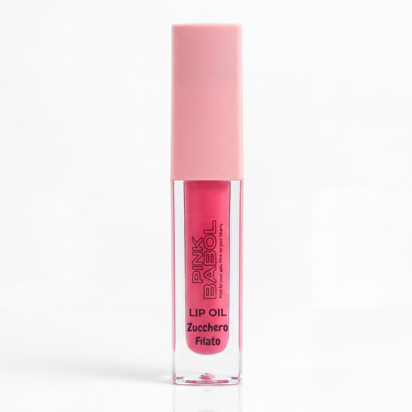 Lip Oil Effetto Plumping con Peperoncino Rosso e Olio di Ricino – Idrata, Rimpolpa e Illumina le tue Labbra-Pink Babol