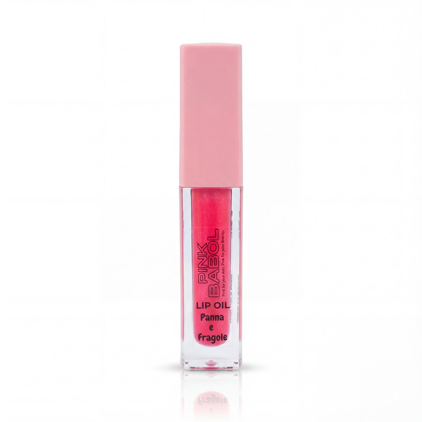 Lip Oil Effetto Plumping con Peperoncino Rosso e Olio di Ricino – Idrata, Rimpolpa e Illumina le tue Labbra-Pink Babol