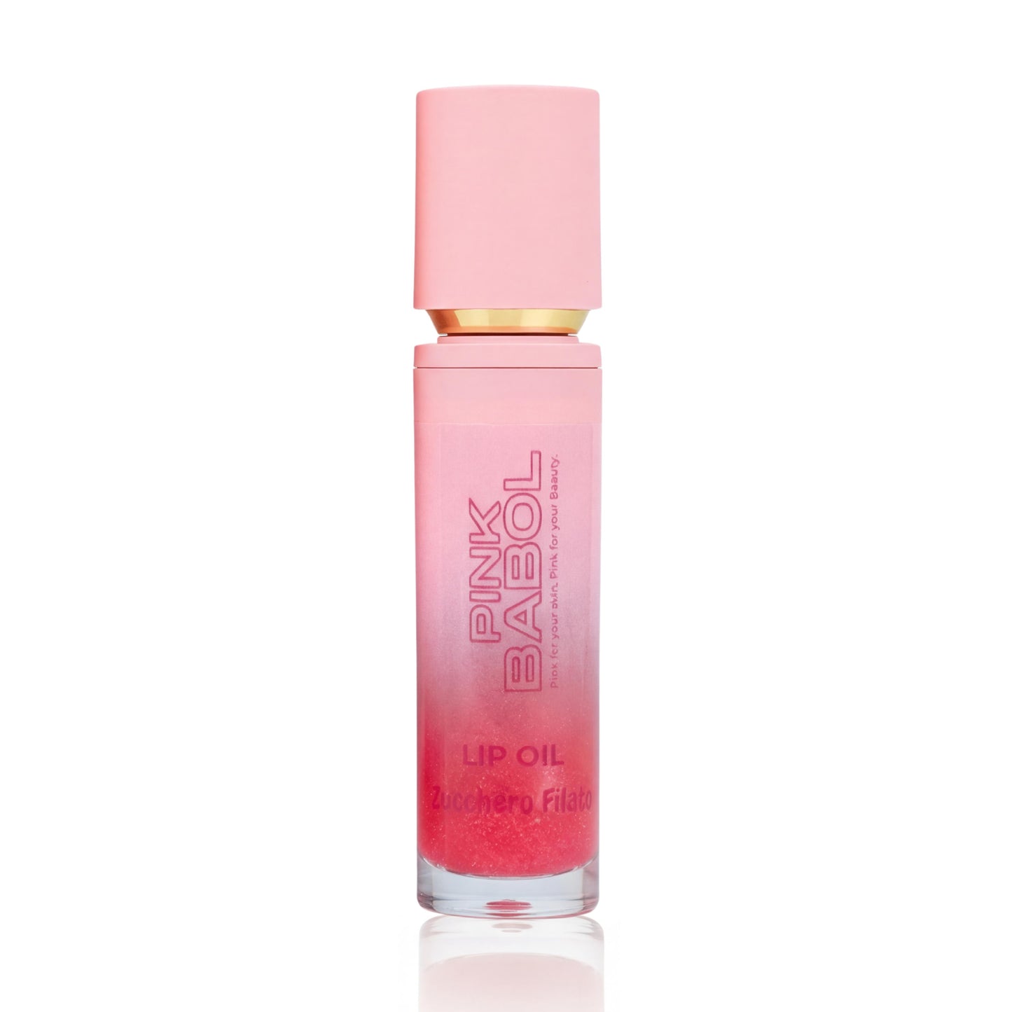 Lip Oil Effetto Plumping con Peperoncino Rosso e Olio di Ricino – Idrata, Rimpolpa e Illumina le tue Labbra-Pink Babol