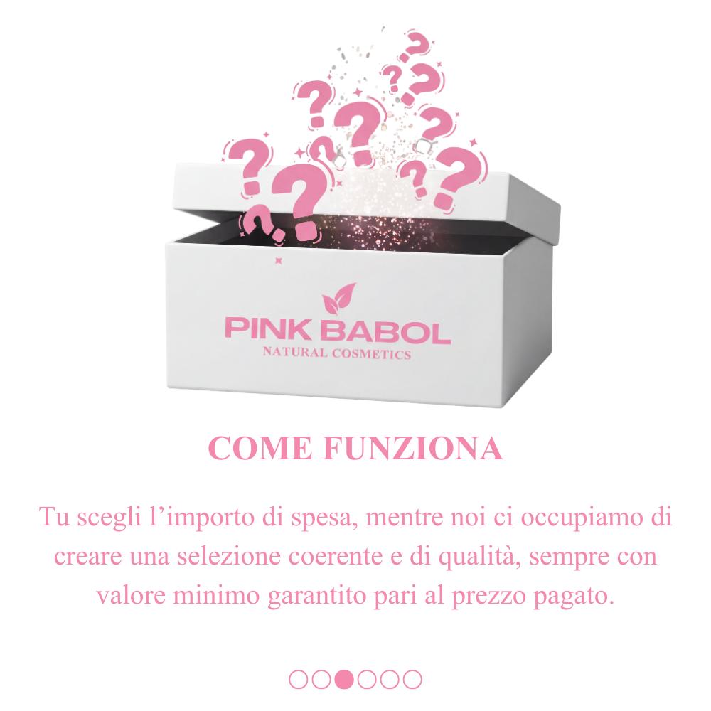 Mystery Box Pink Babol – Box Sorpresa di Cosmetici naturali con Valore Garantito-Pink Babol