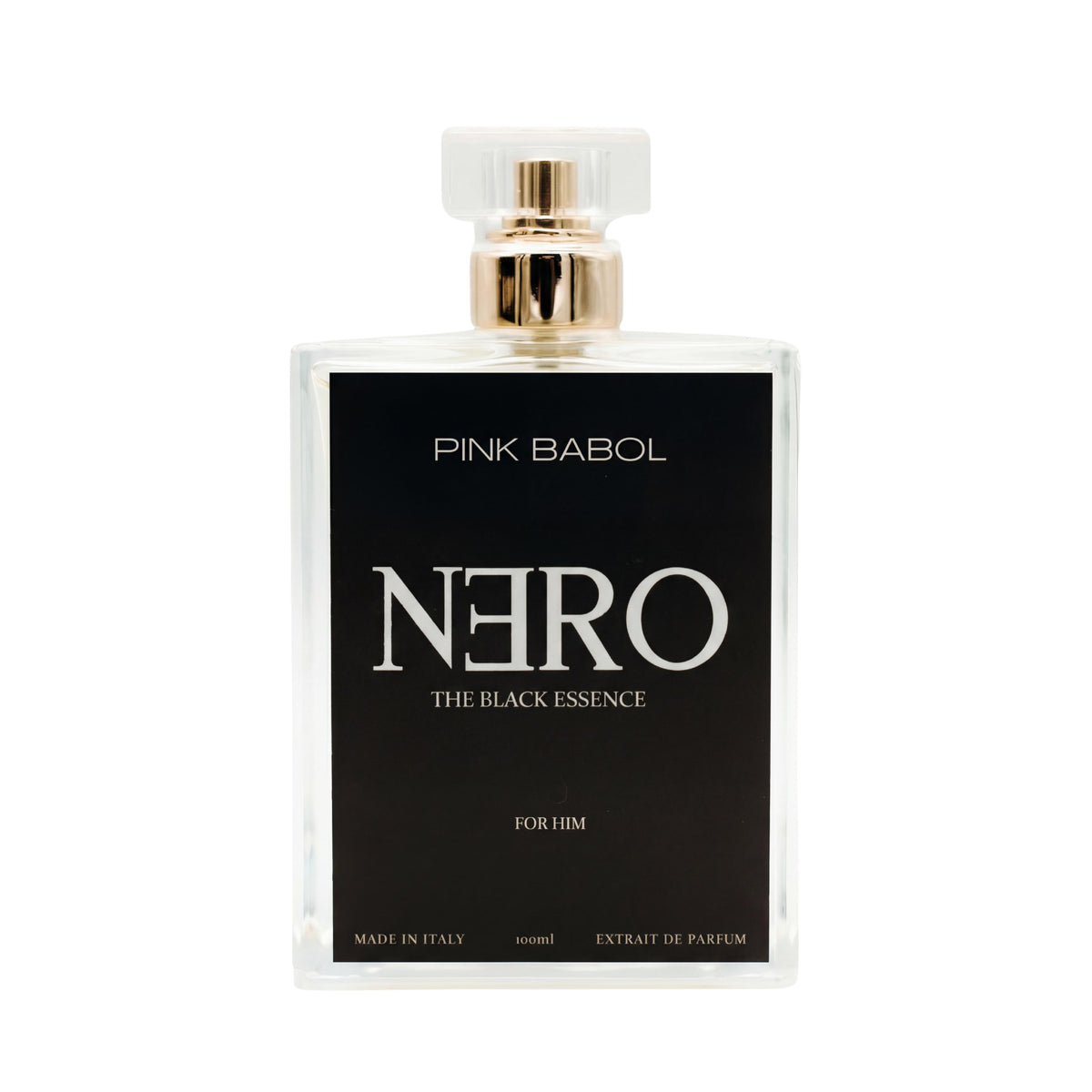 Nero Extrait De Parufm - Ribes Nero, Vaniglia, Rosa e Gelsomino del Marocco, Ambra Grigia, Ananas, Mela FOR HIM-Pink Babol