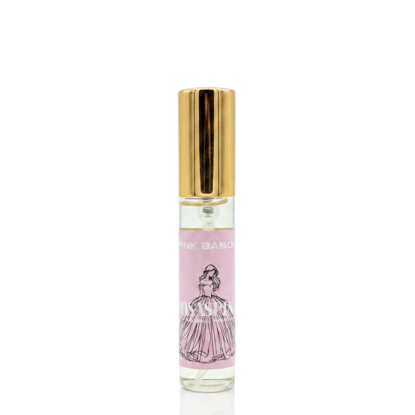 Rosaspina Extrait de Parfum - Cocco, Vaniglia, Gelsomino, Rosa, Tiarè, Ylang Ylang. UNISEX-Pink Babol