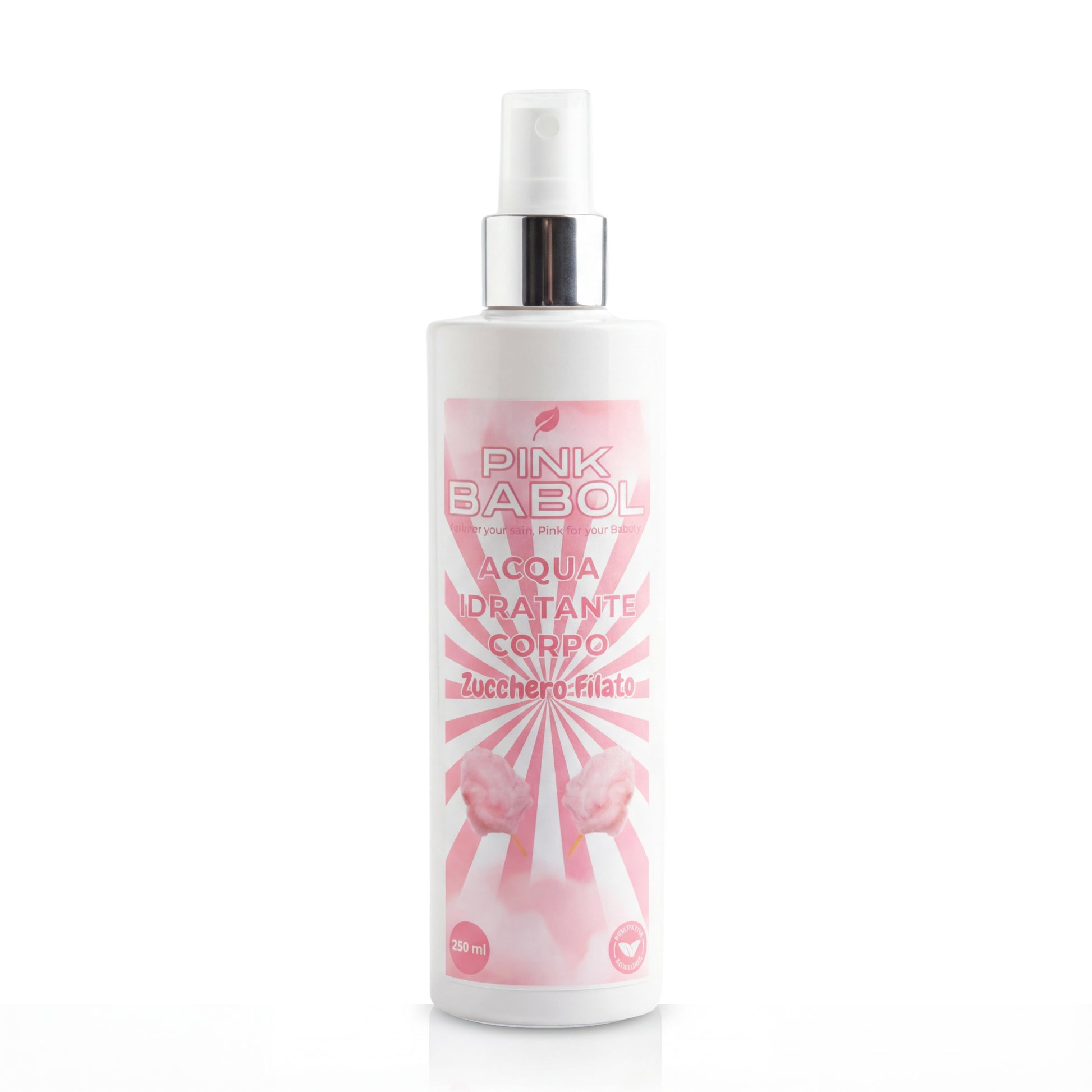 Acqua Idratante Corpo con Aloe Vera e Glicerina Vegetale - Extra Pack 250ml-Pink Babol