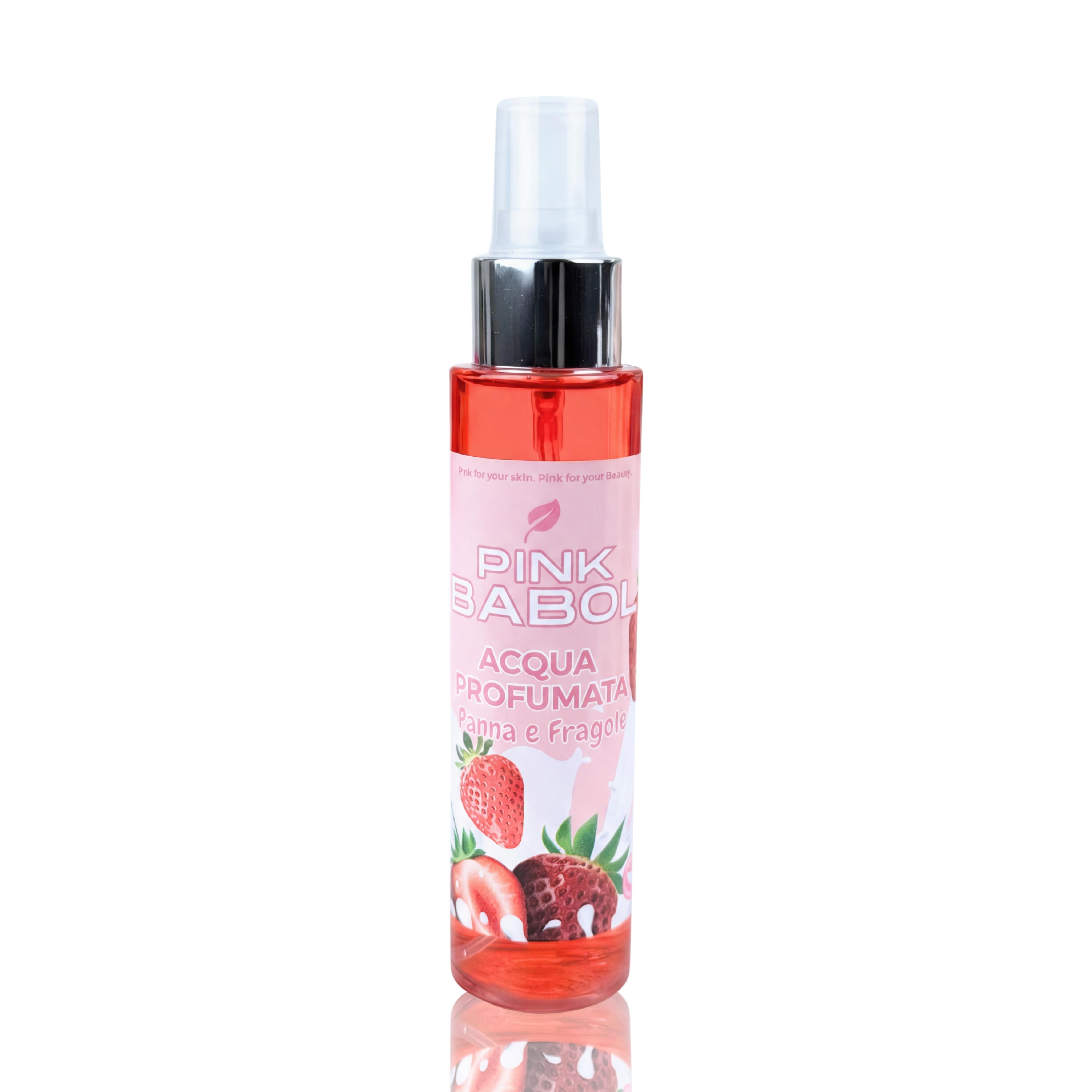 Acqua Profumata Viso e Corpo con Acqua di Hamamelis-Pink Babol