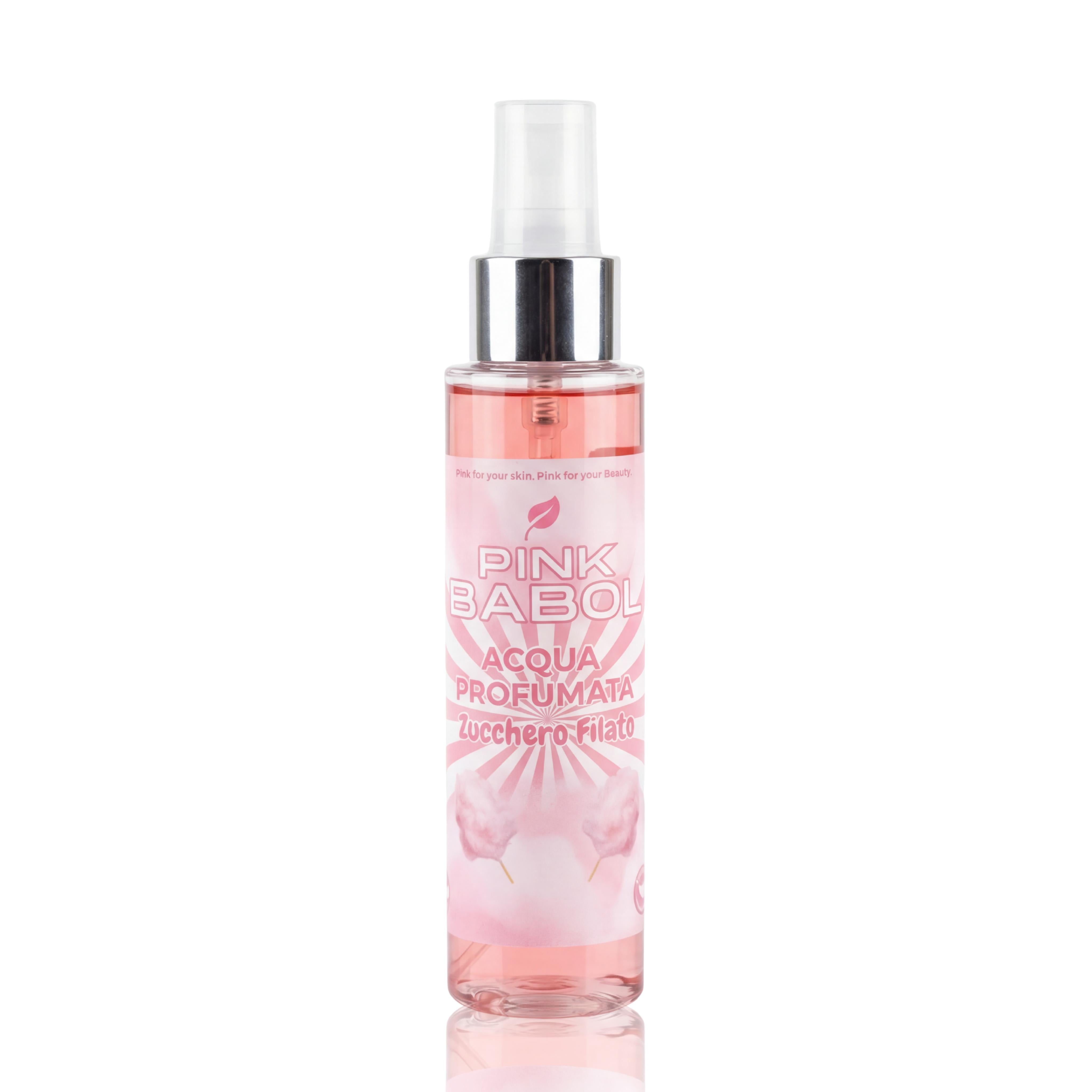 Acqua Profumata Viso e Corpo con Acqua di Hamamelis-Pink Babol