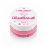 Balsamo Labbra con Olio di Mandorle Dolci, Soia, Burro di Karité, Illipé e Kokum – Idratazione Intensa e Protezione Duratura-Pink Babol