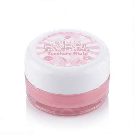 Balsamo Labbra con Olio di Mandorle Dolci, Soia e Burro di Karité – Idratazione Intensa e Protezione Duratura-Pink Babol