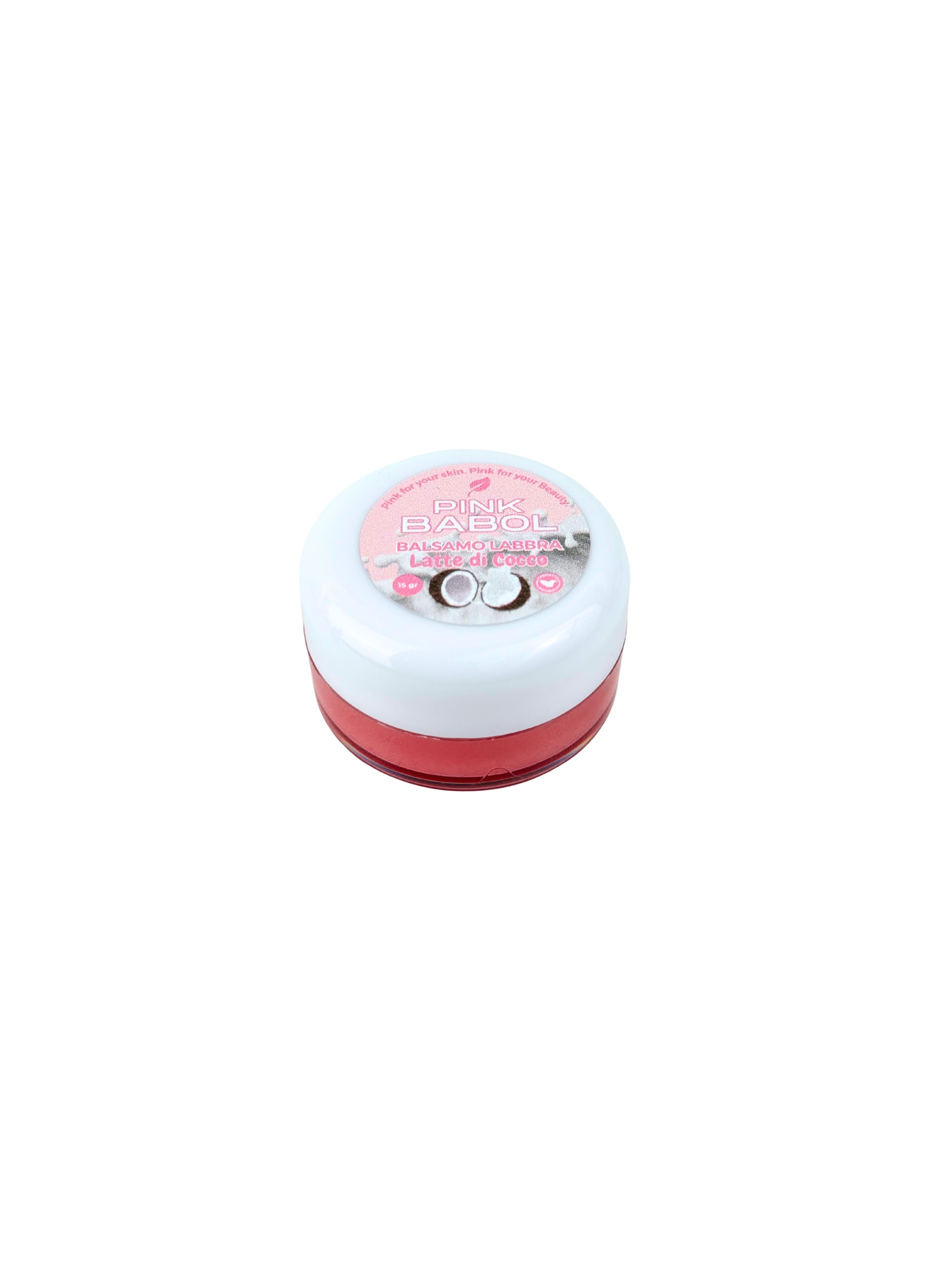 Balsamo Labbra, idratazione intensa con Olio di Mandorle Dolci-Pink Babol