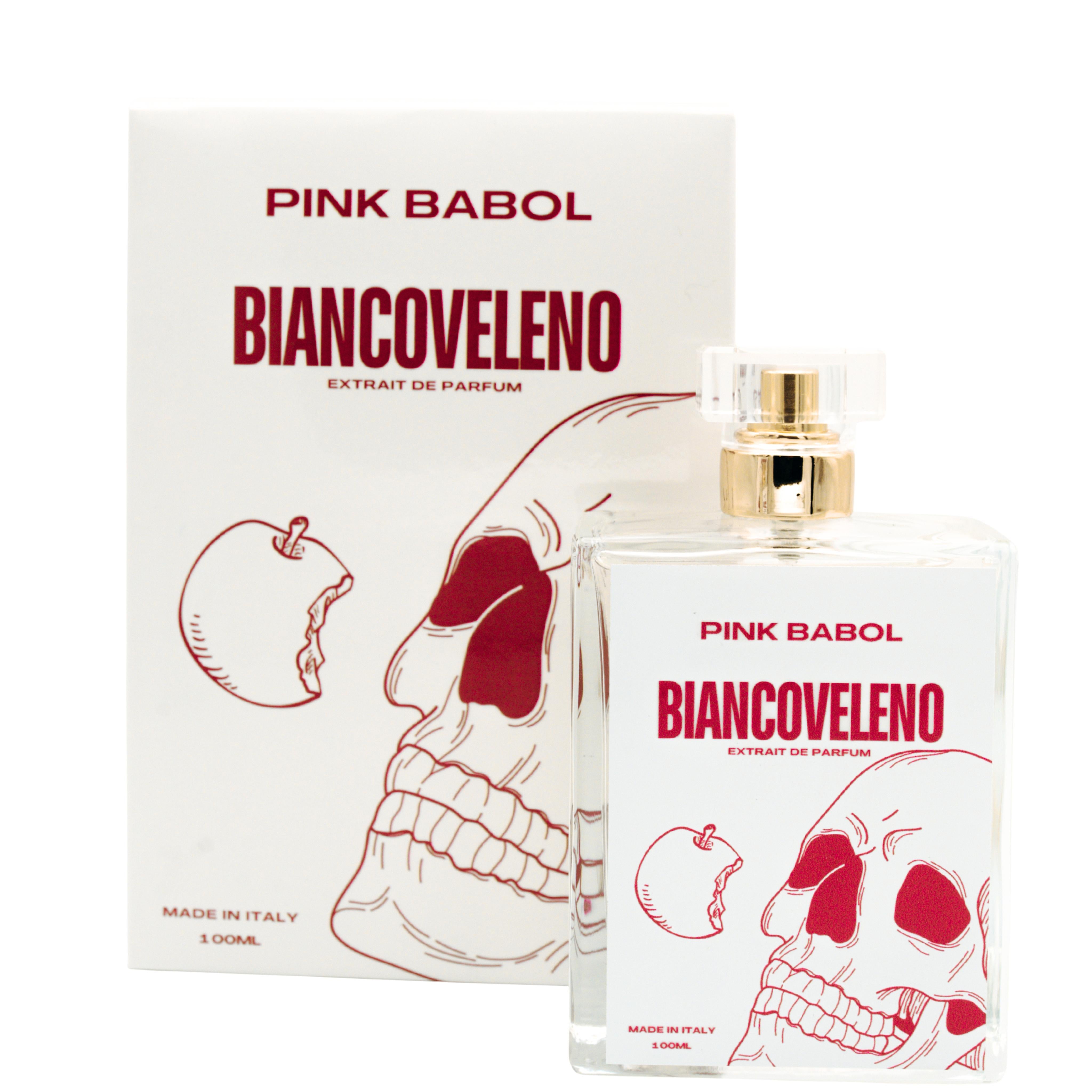 Biancoveleno Extrait de Parfum - Zafferano, Muschio Bianco, Rosa Bulgara, Zucchero di Canna, Ambra UNISEX-Pink Babol