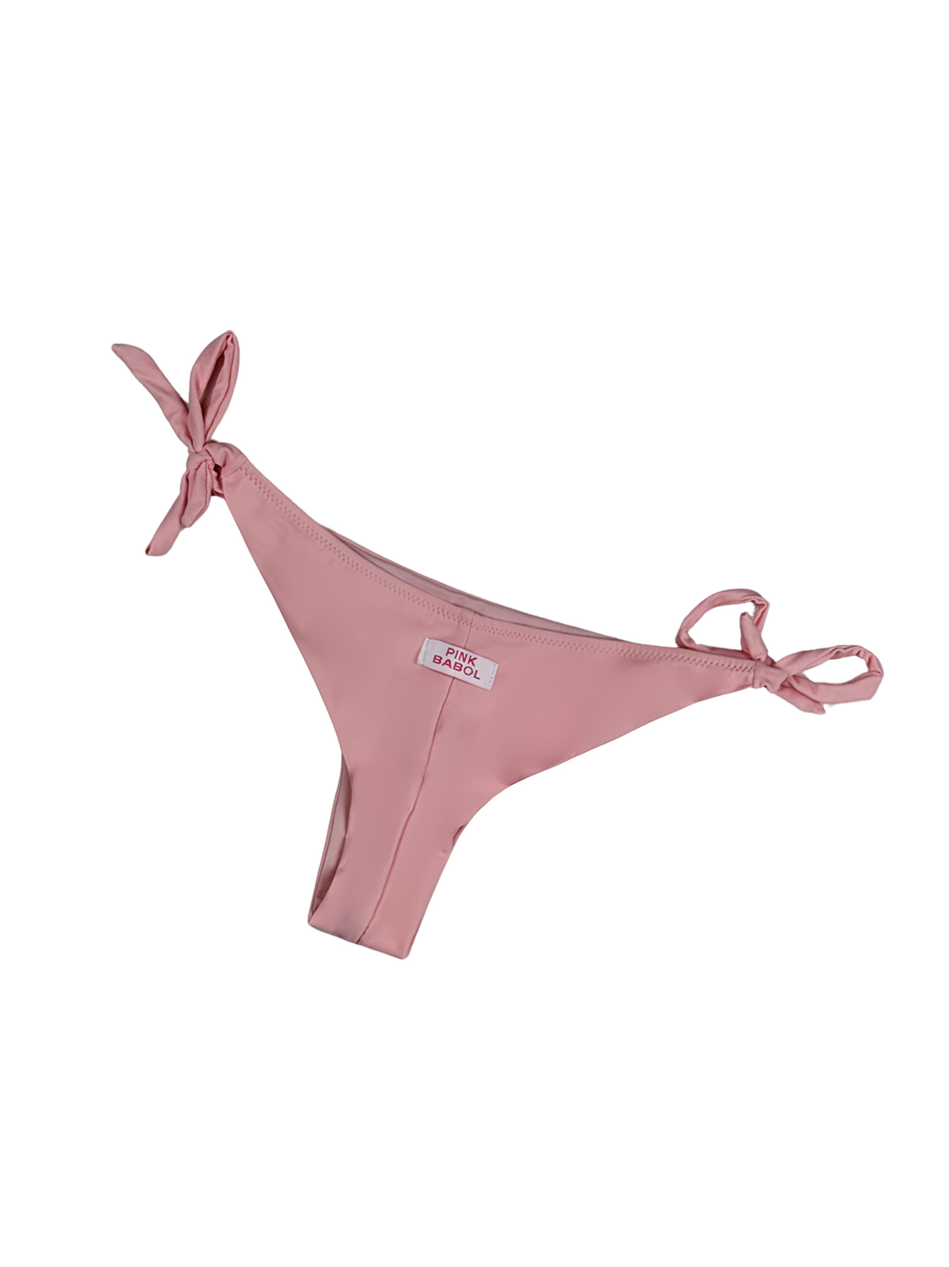 Bikini Sphere brasiliana triangolo con imbottitura-Pink Babol