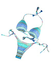 Bikini fantasia brasiliana triangolo imbottito-Pink Babol