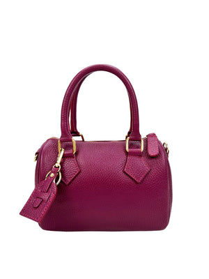 Borsa Bauletto Eloise in vera pelle - OFFERTA LAMPO ULTIMI PEZZI-Pink Babol