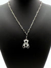 Collana Bear Chain-Pink Babol