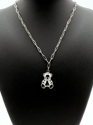Collana Bear Chain-Pink Babol