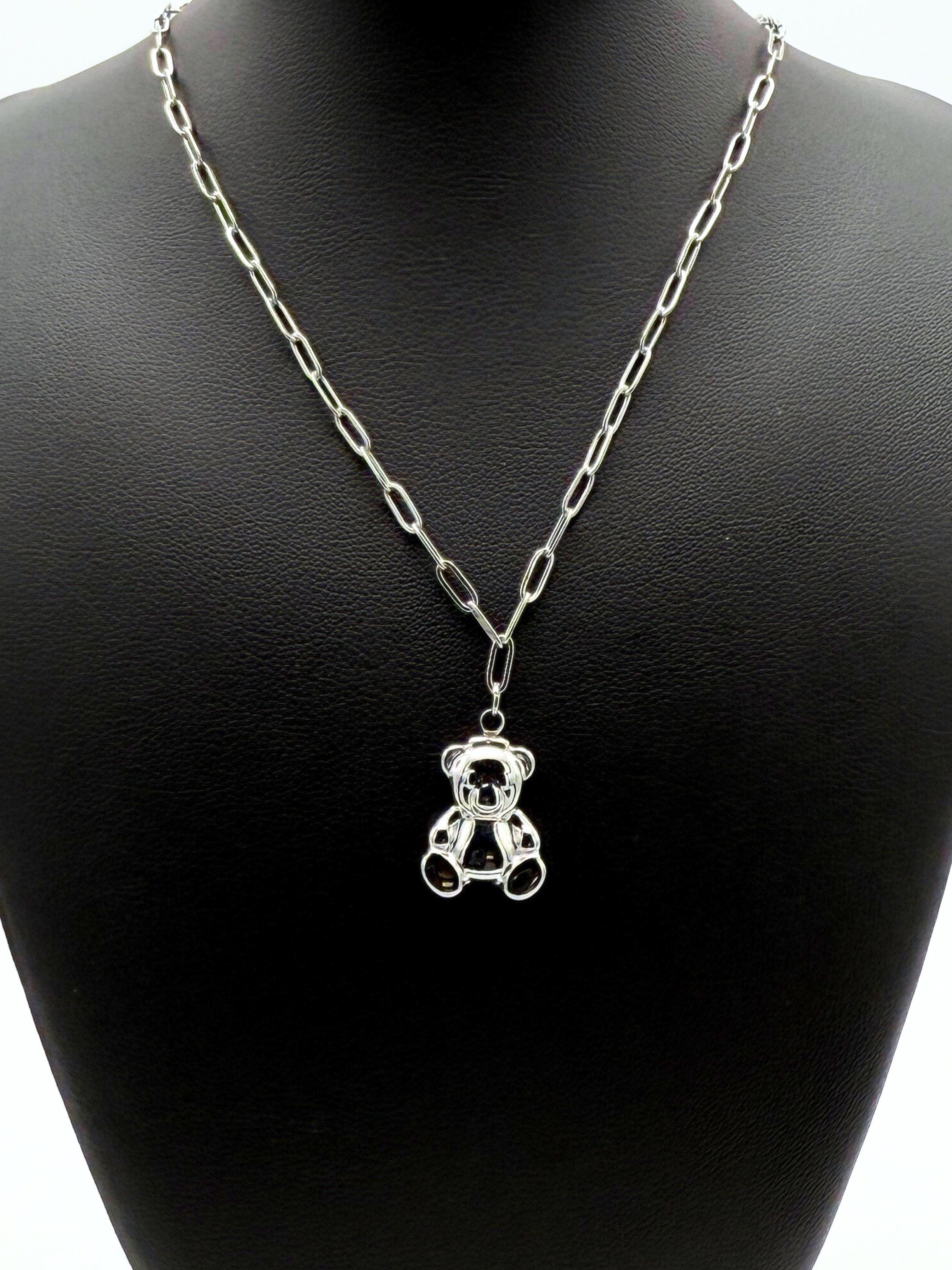 Collana Bear Chain-Pink Babol