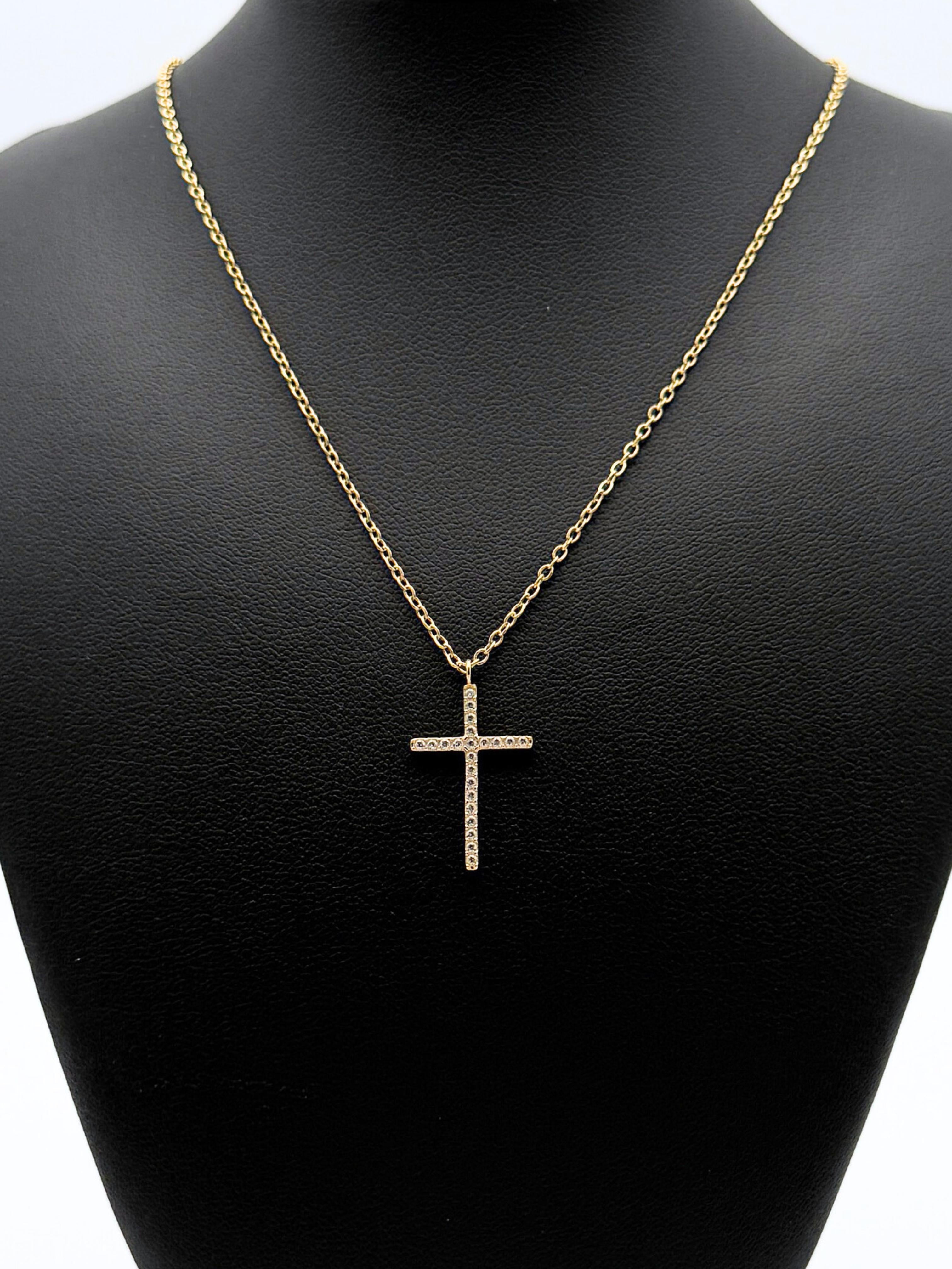 Collana Cross-Pink Babol