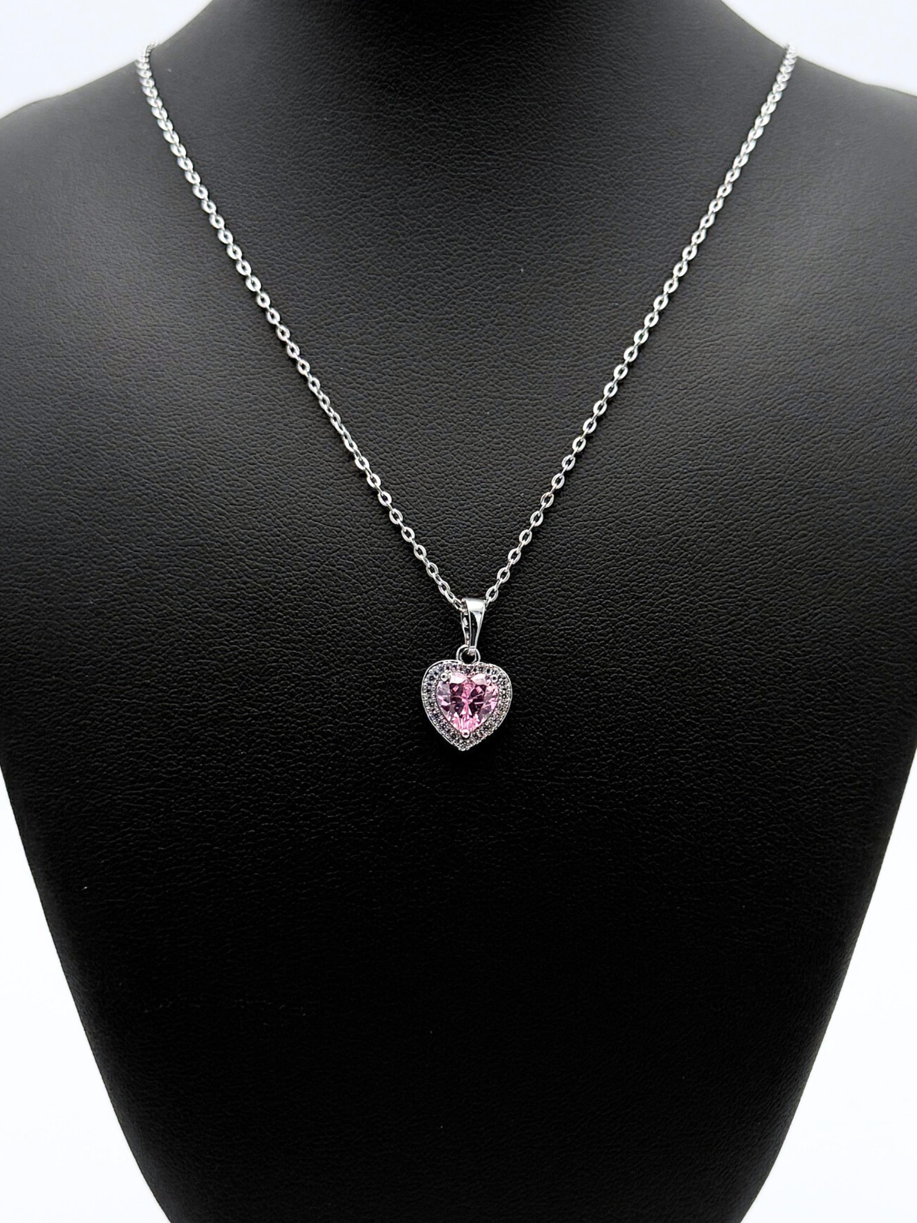 Collana Heart-Pink Babol