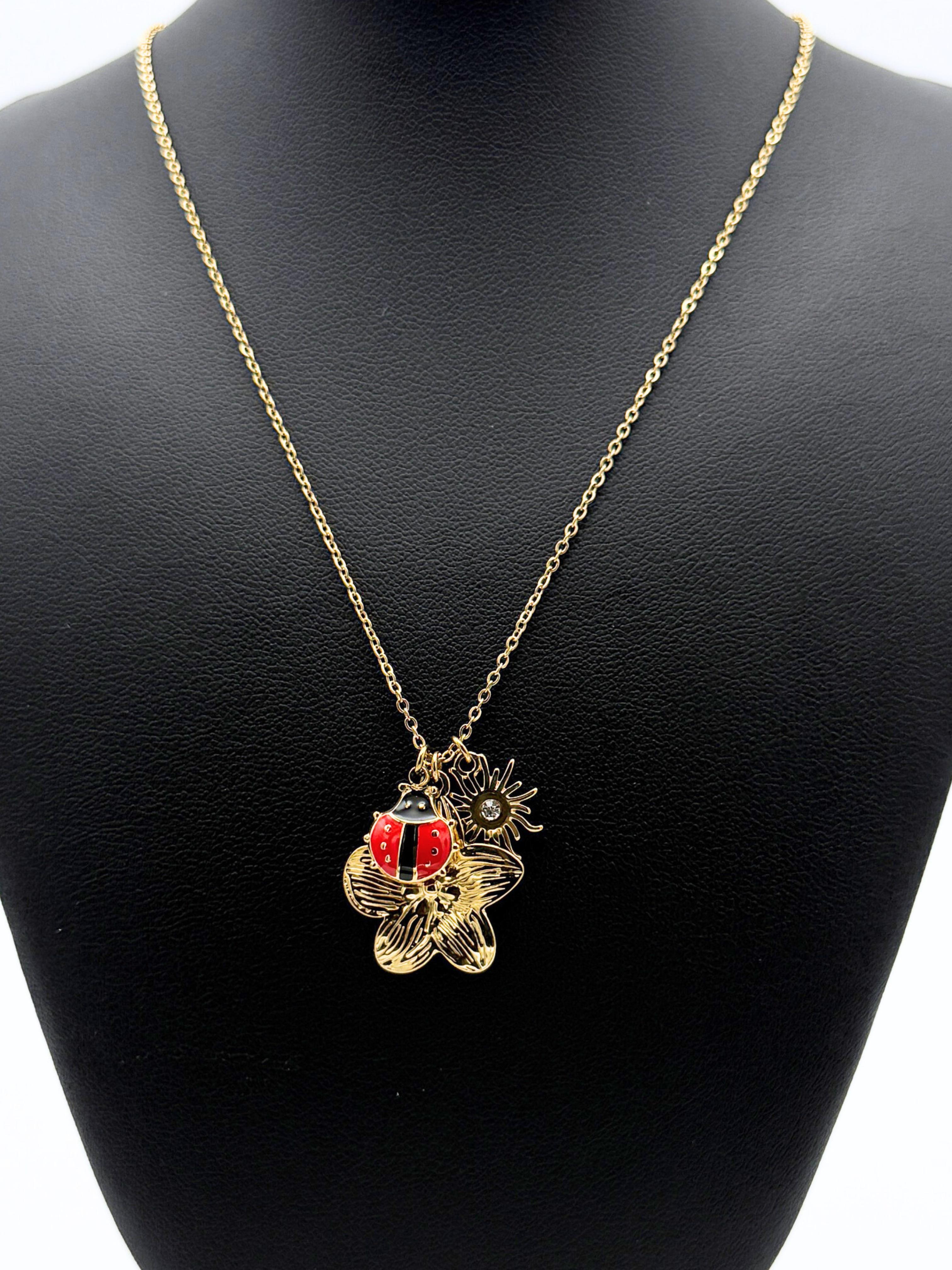 Collana Ladybug-Pink Babol