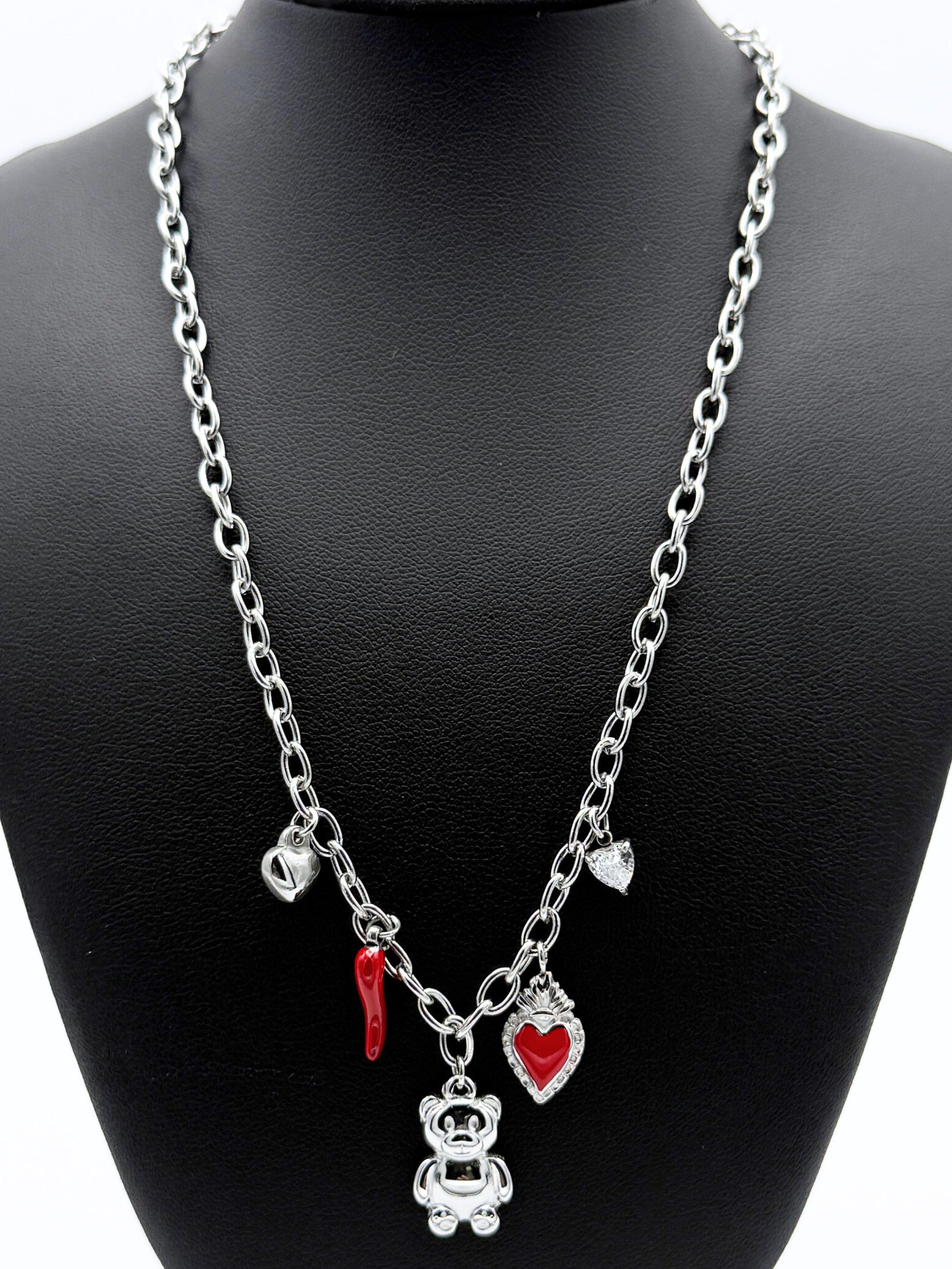 Collana Pendants-Pink Babol
