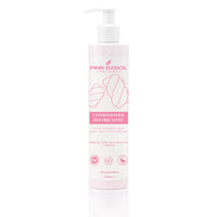 Conditioner Districante con Olio di Mandorle Dolci, Cocco e Semi di Lino, Cheratina – Riduce Nodi, Secchezza e Crespo-Pink Babol