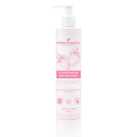 Conditioner Riparatore con Olio di Cocco, Argan, Semi di Lino e Ricino, Cheratina - Rigenerante, Rinforzante, Nutriente-Pink Babol