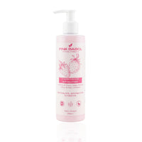 Conditioner Riparatore con Olio di Cocco, Argan, Semi di Lino e Ricino, Cheratina - Rigenerante, Rinforzante, Nutriente-Pink Babol