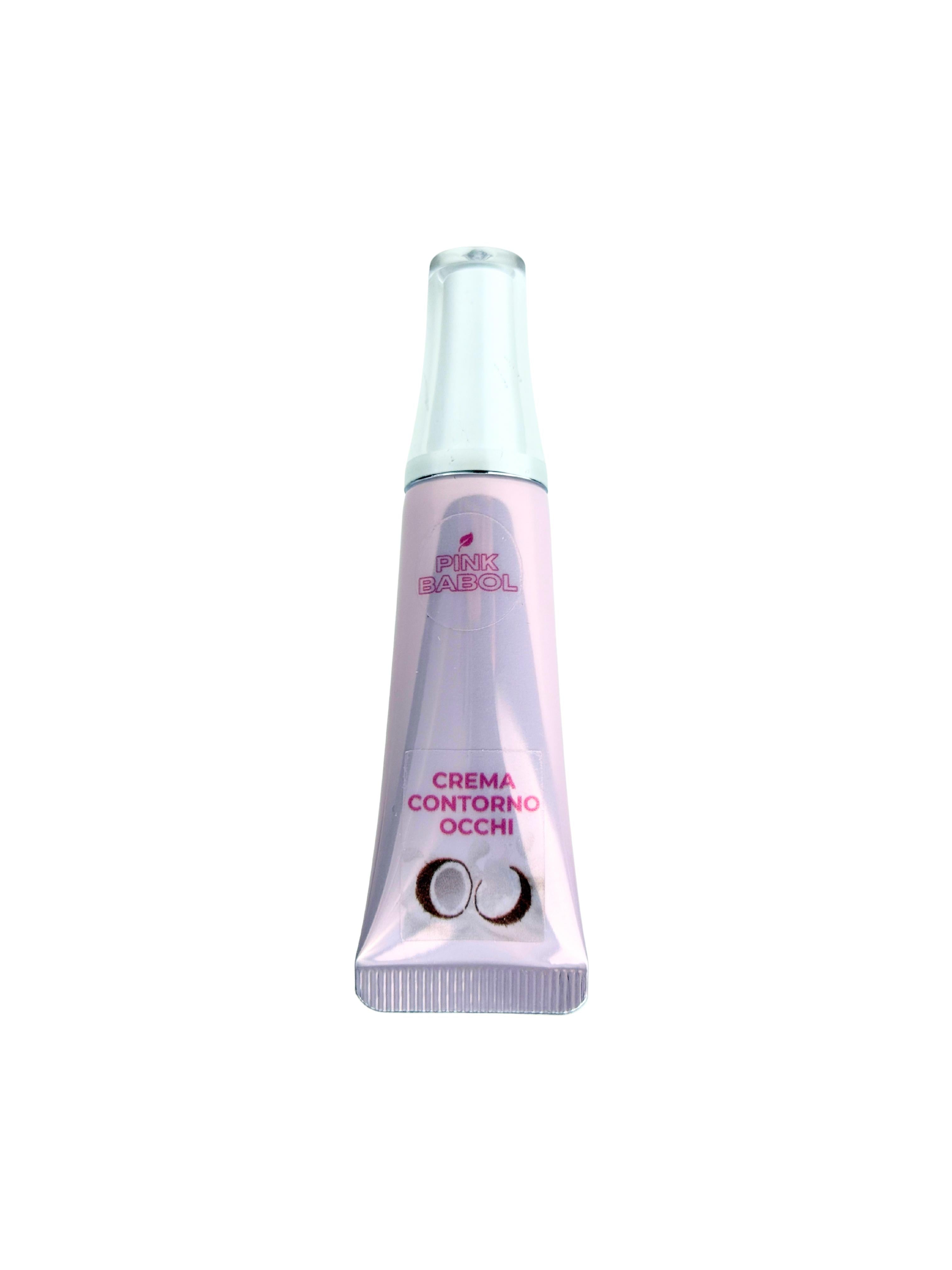 Crema Contorno Occhi Illuminante e Idratante con Olio di Cocco e Ceramide NP-Pink Babol