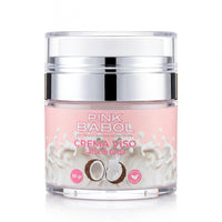 Crema Idratante Viso Giorno con Acido Ialuronico, Aloe Vera, Olio di Jojoba, Burro di Karité e Vitamina E – Rigenerante, Illuminante, Lenitiva, Nutriente e Antietà Naturale-Pink Babol