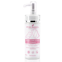 Crema idratante corpo con Acido ialuronico, Olio di Jojoba, Aloe Vera, Vitamina E-Pink Babol