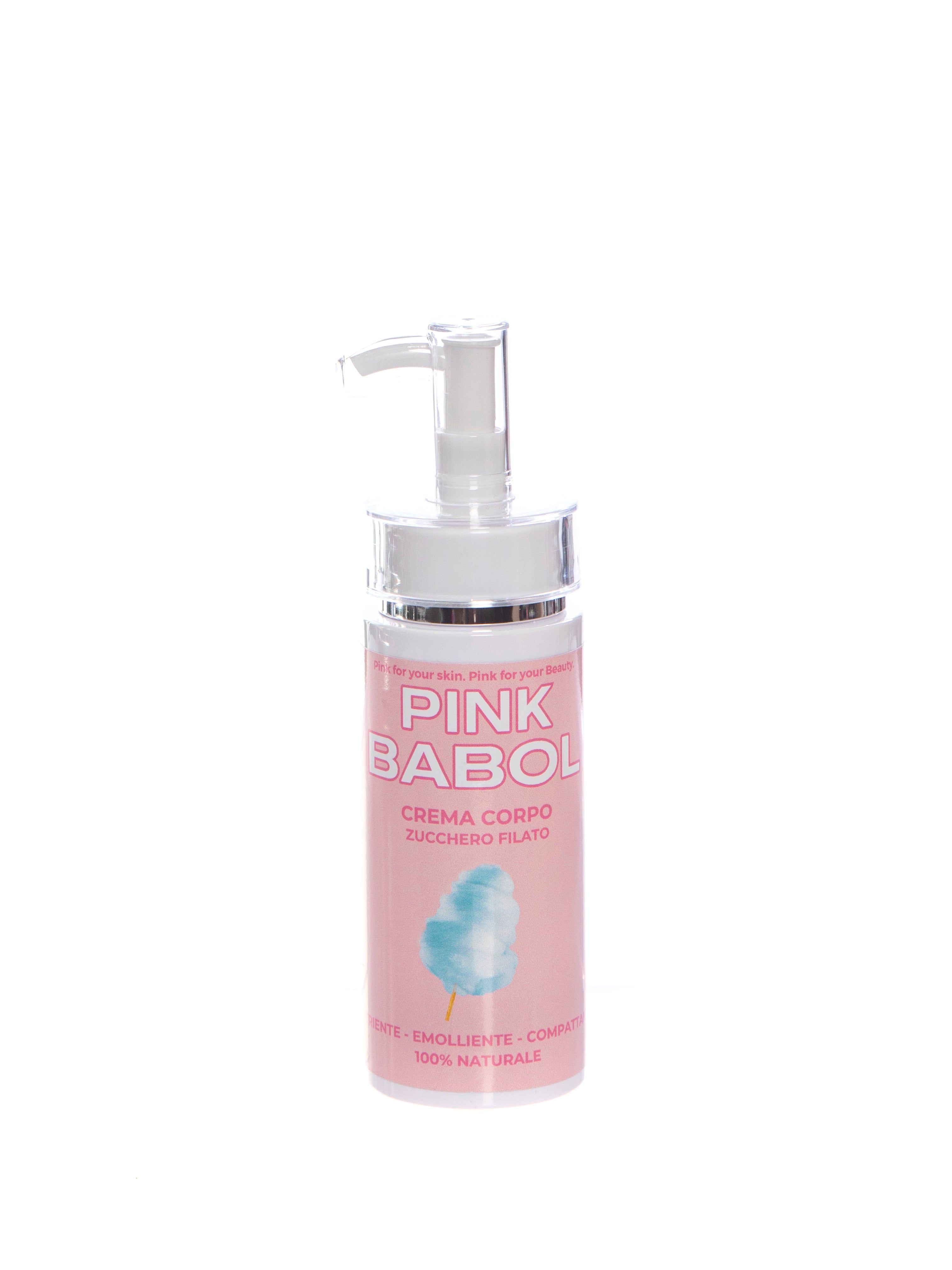 Crema idratante corpo con acido ialuronico-Pink Babol