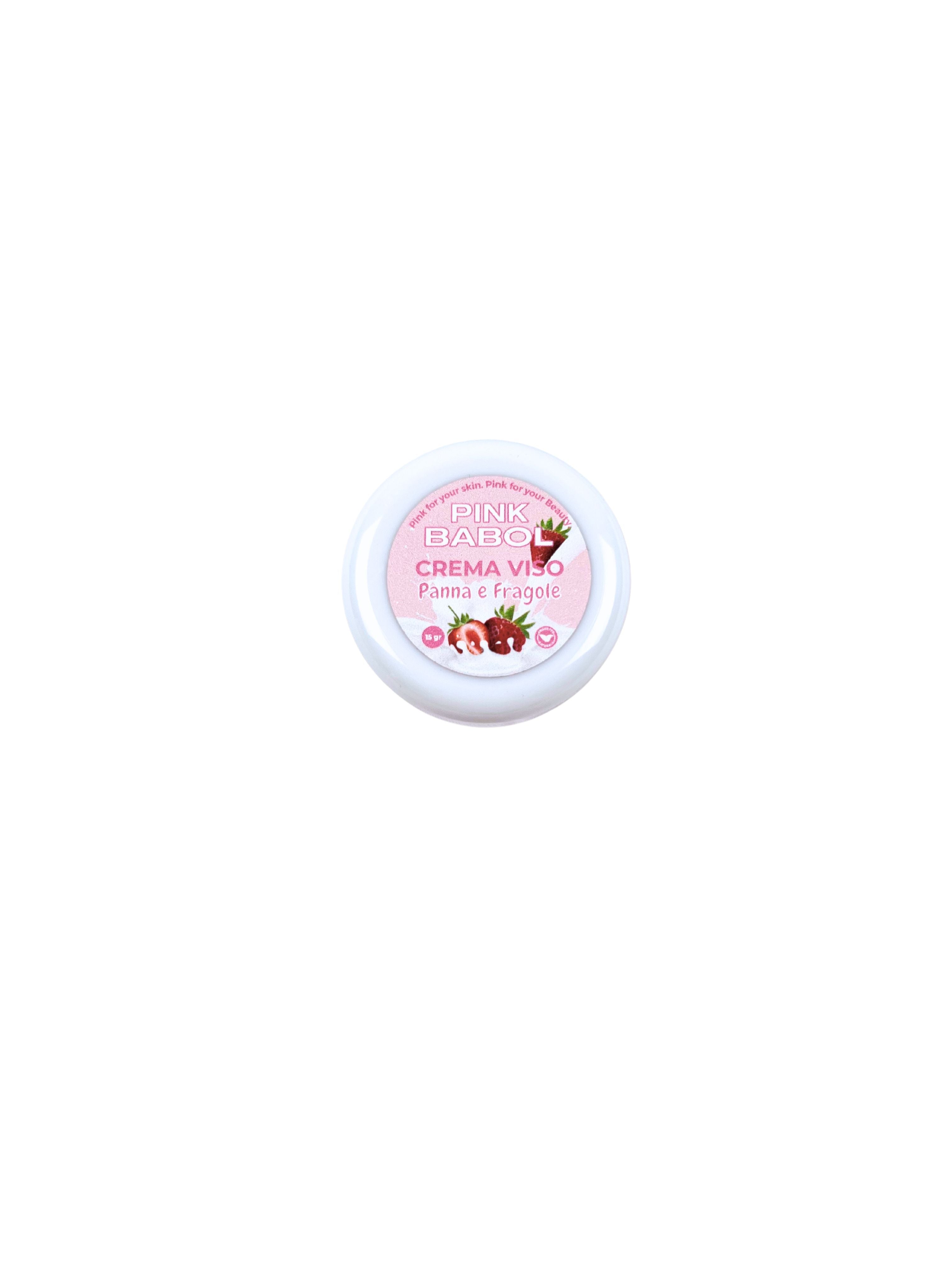 Crema idratante viso con acido ialuronico-Pink Babol