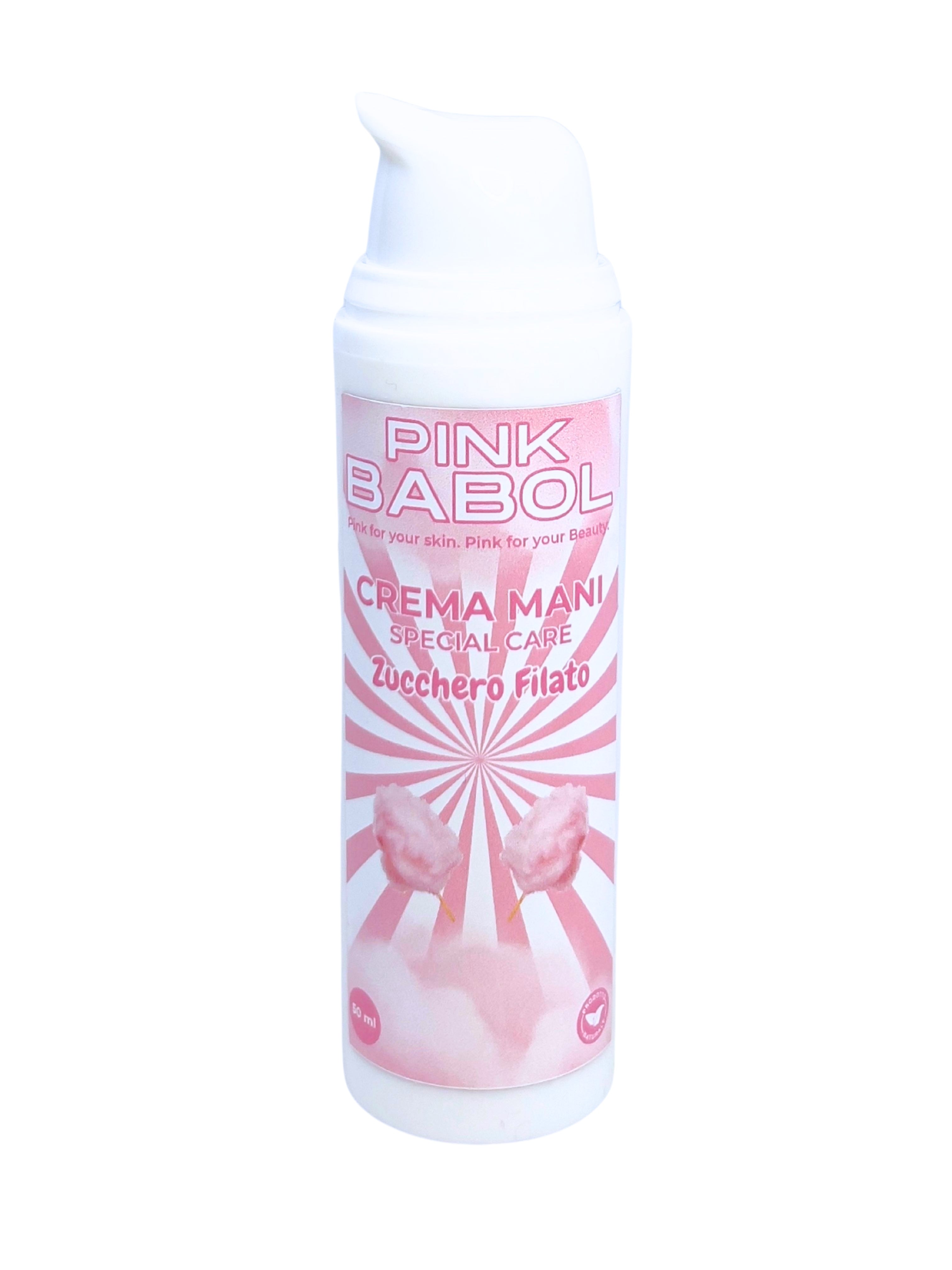 Crema mani idratante e rigenerante-Pink Babol