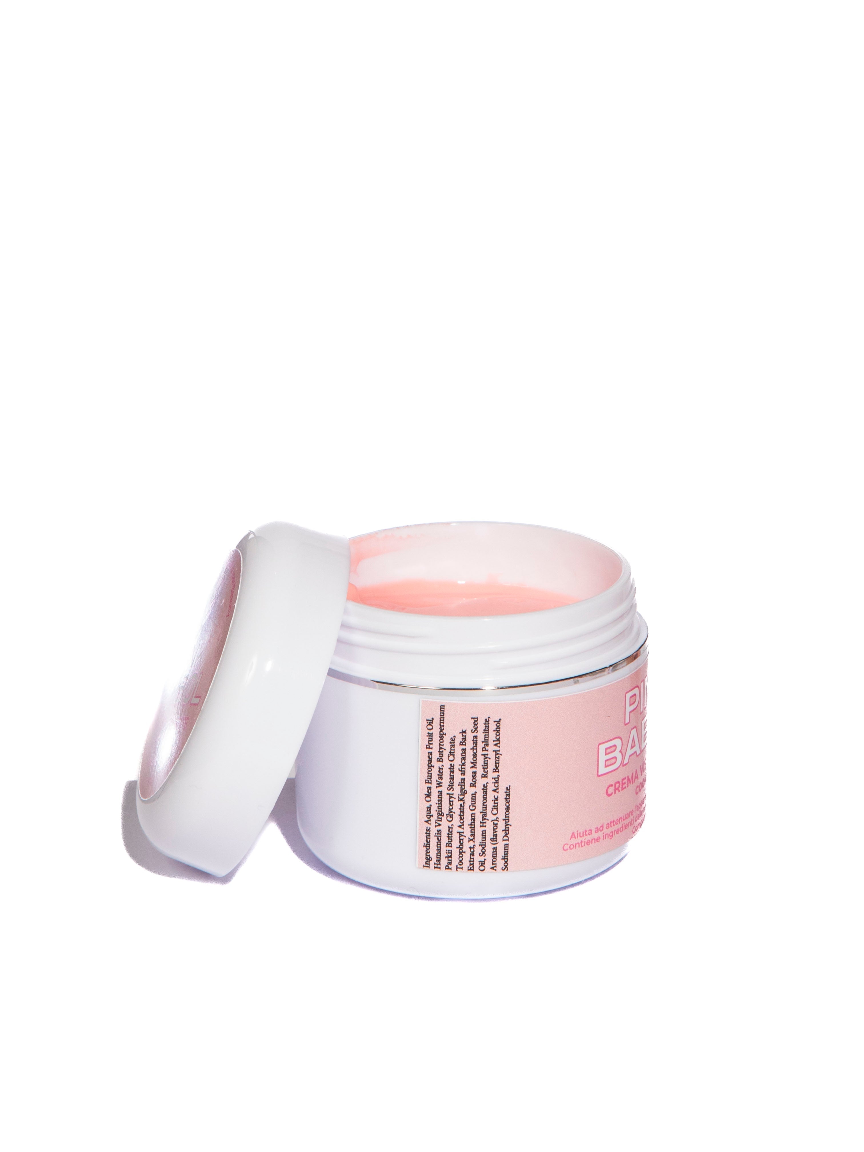 Crema viso notte con acido ialuronico-Pink Babol