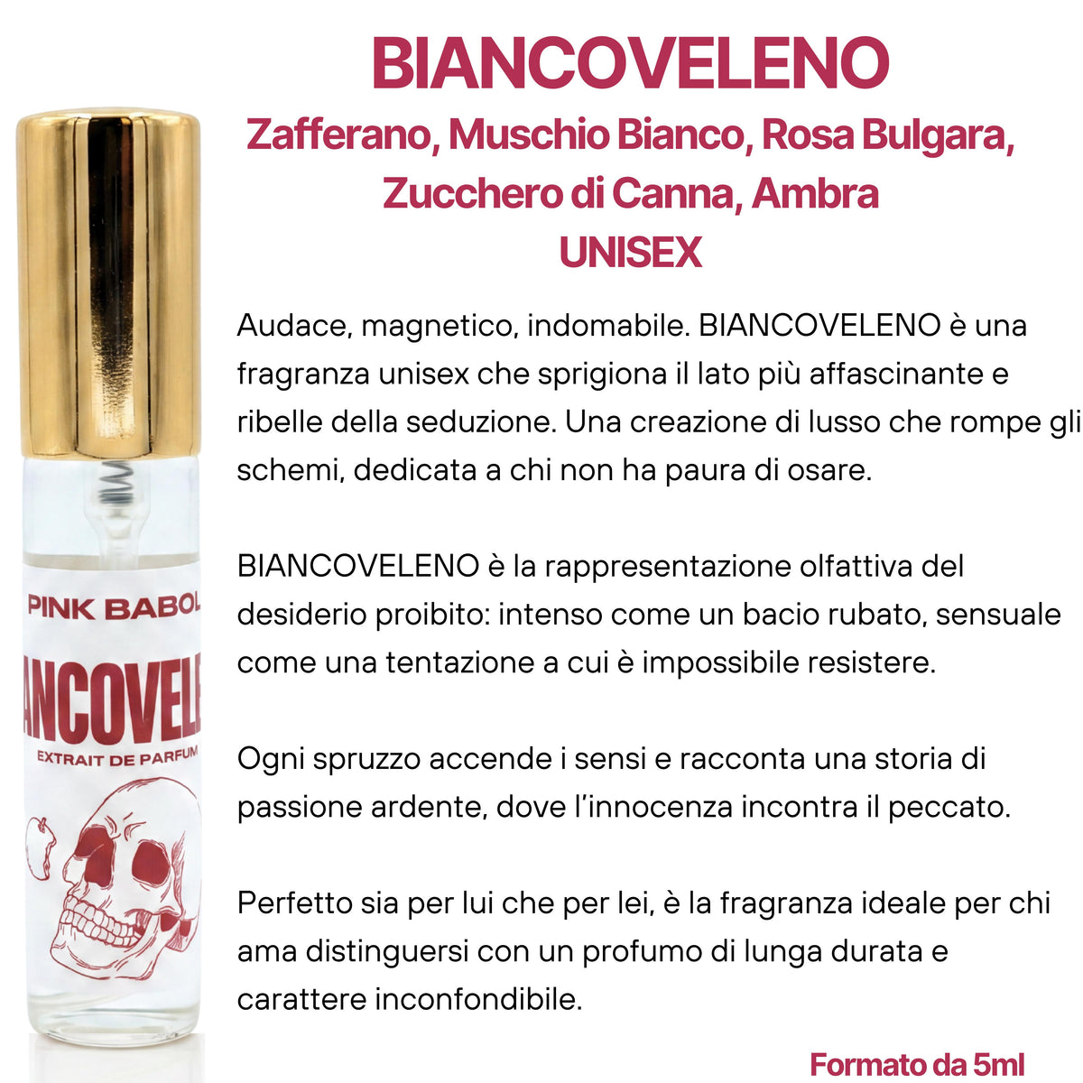 Discovery Kit Parfum – Cofanetto con 9 Profumi Extrait de Parfum Mini Size/ Travel Size/ Discovery Size-Pink Babol