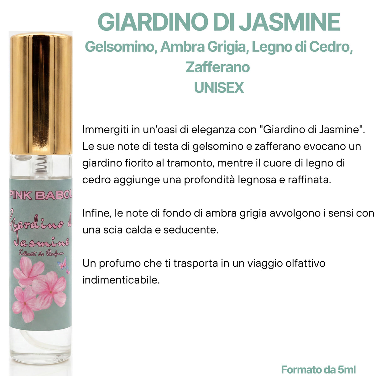 Discovery Kit Parfum – Cofanetto con 9 Profumi Extrait de Parfum Mini Size/ Travel Size/ Discovery Size-Pink Babol
