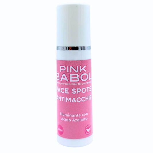 Face Spot - Crema Anti-Macchie con Niacinamide, Acido Azelaico, Aloe Vera e Olio di Mandorle Dolci: illuminante e uniformante-Pink Babol