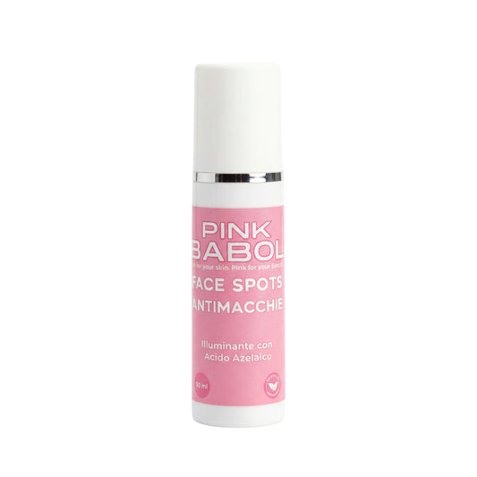 Face Spot - Crema Anti-Macchie con Niacinamide, Acido Azelaico, Aloe Vera e Olio di Mandorle Dolci: illuminante e uniformante-Pink Babol