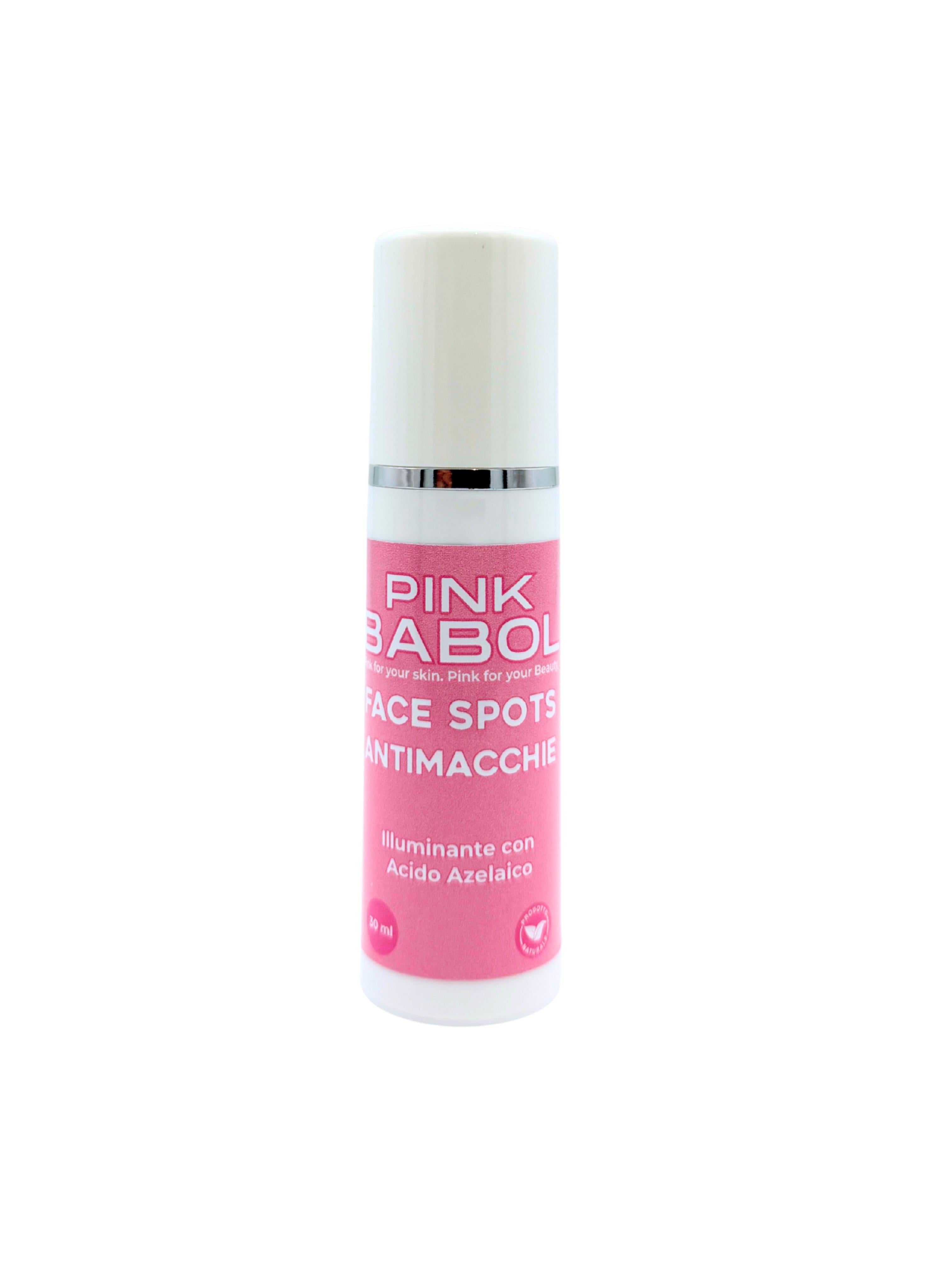 Face Spot - Crema Anti-Macchie con Niacinamide, Acido Azelaico e Aloe Vera – Azione Schiarente e Uniformante-Pink Babol
